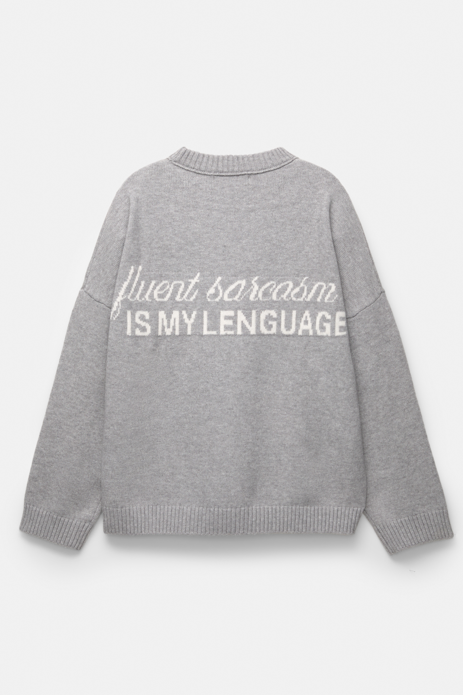 Jersey oversize texto