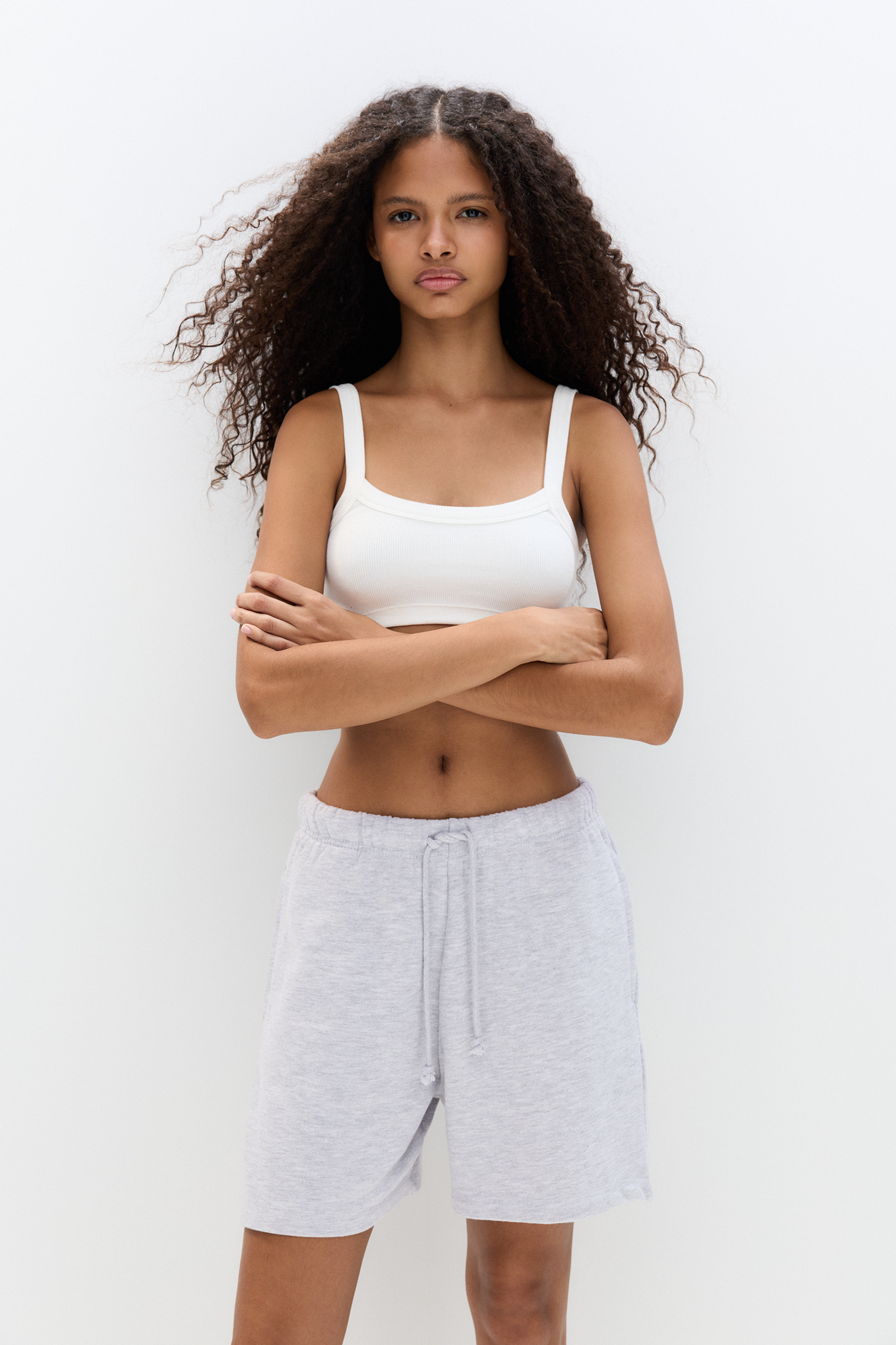 Pantaloncini Bermuda Donna Lee - Chino Walkshort, Vita Media, Regular Fit, Con Tasche, Colore Classico, Taglia 38