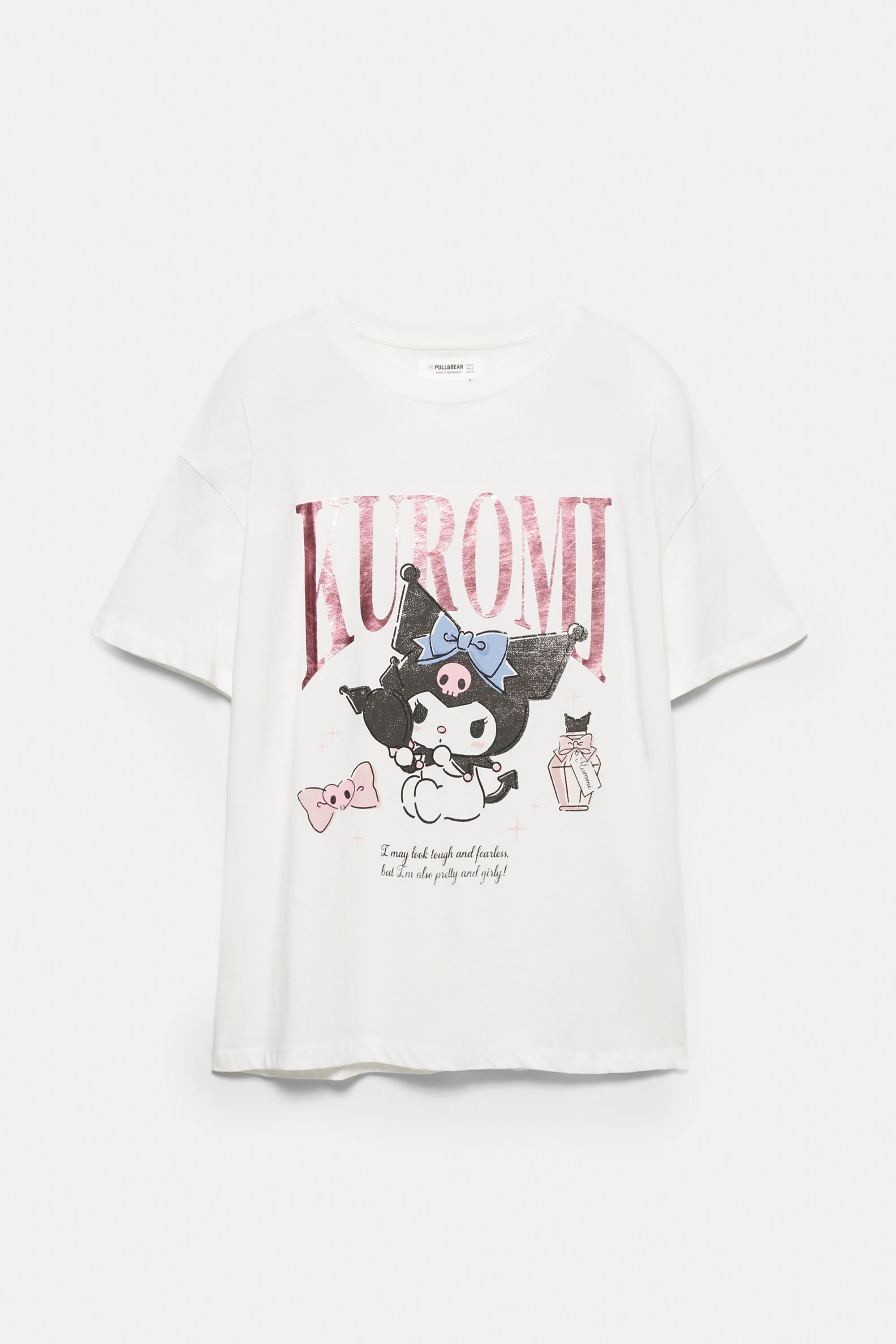 เสื้อยืดสีขาวลาย Kuromi