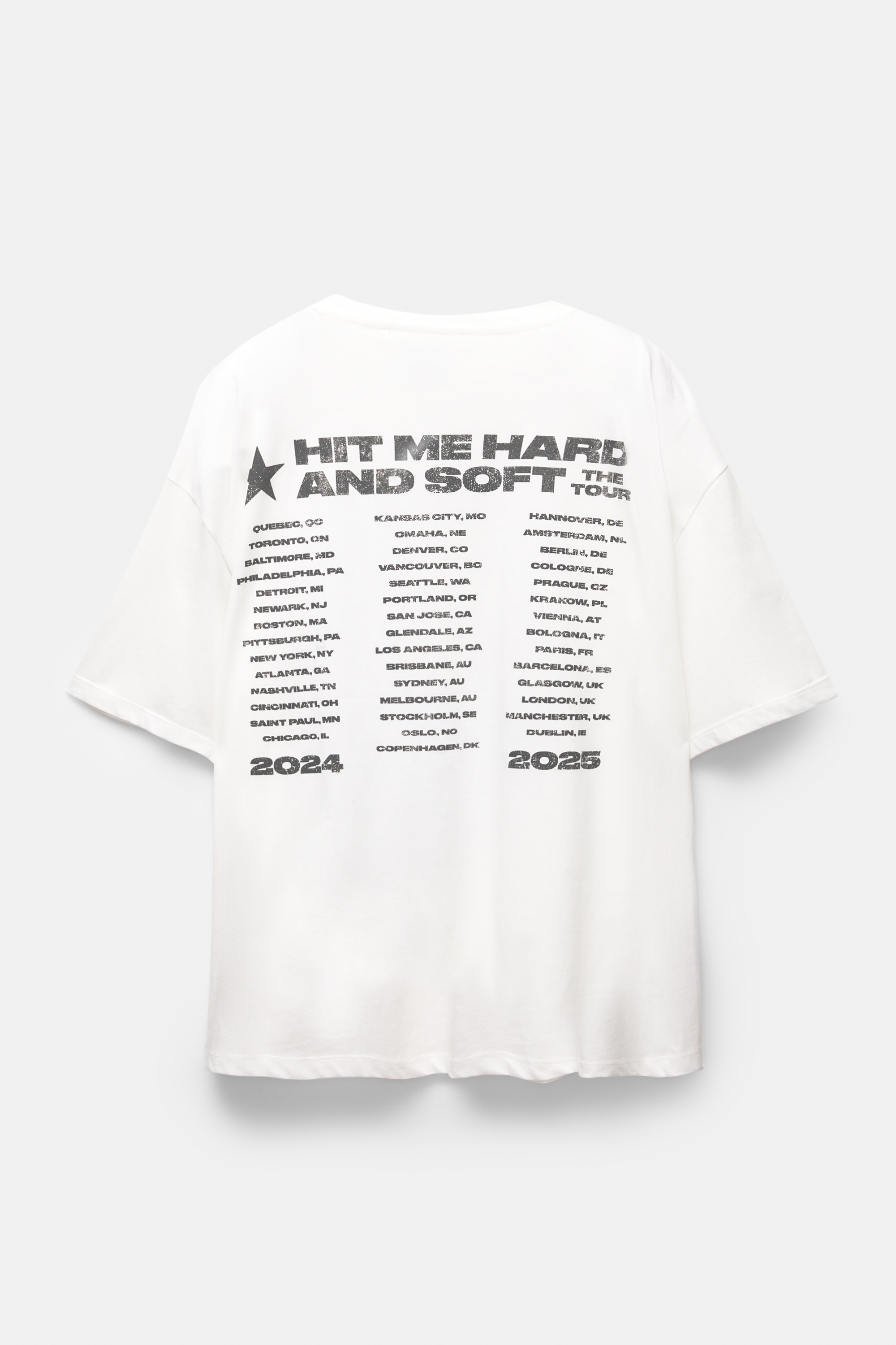 Maglietta Con Stampa Billie Eilish Colore Bianco - HOUSE - 337FX-00X
