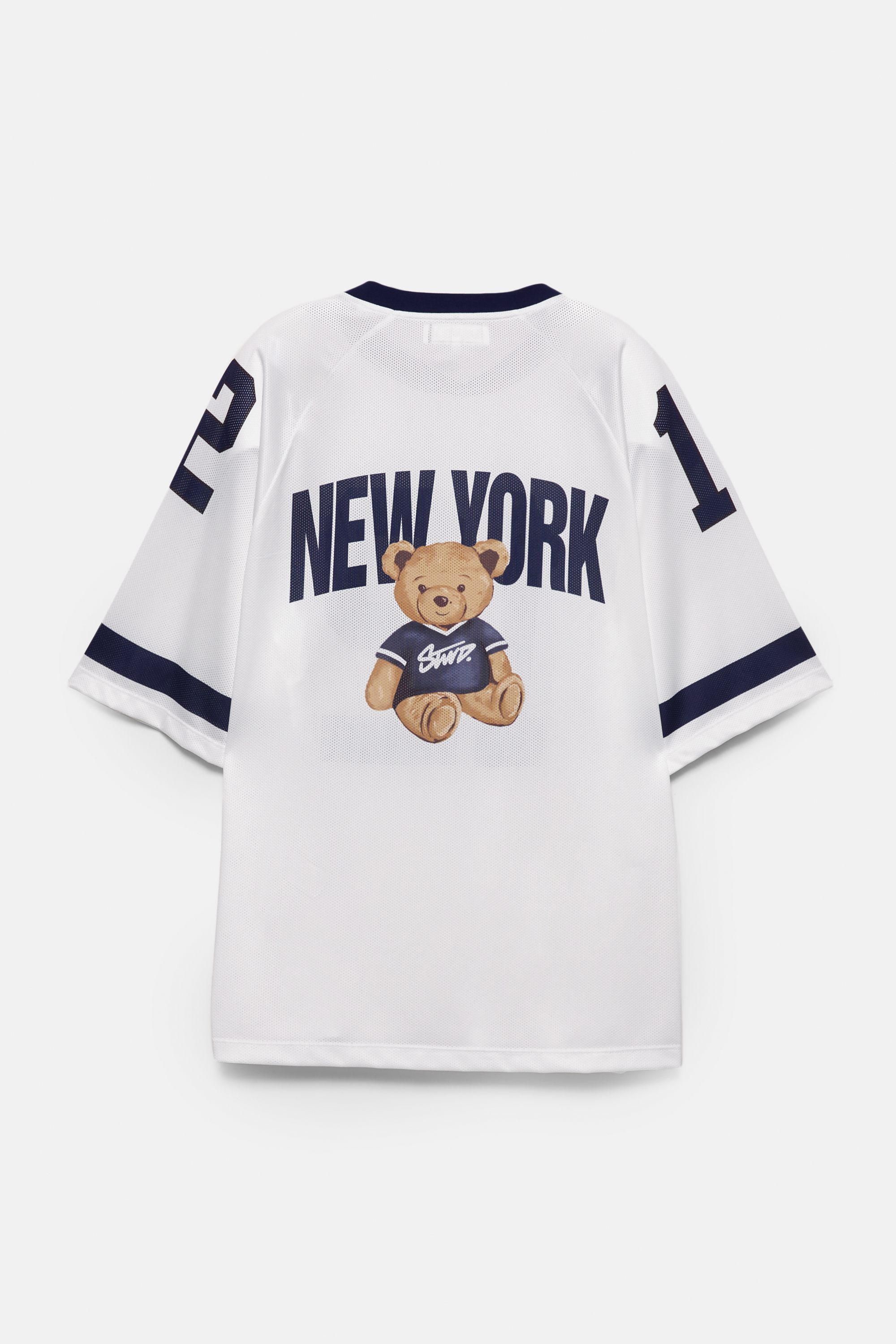 Kaus sepak bola gambar cetak beruang