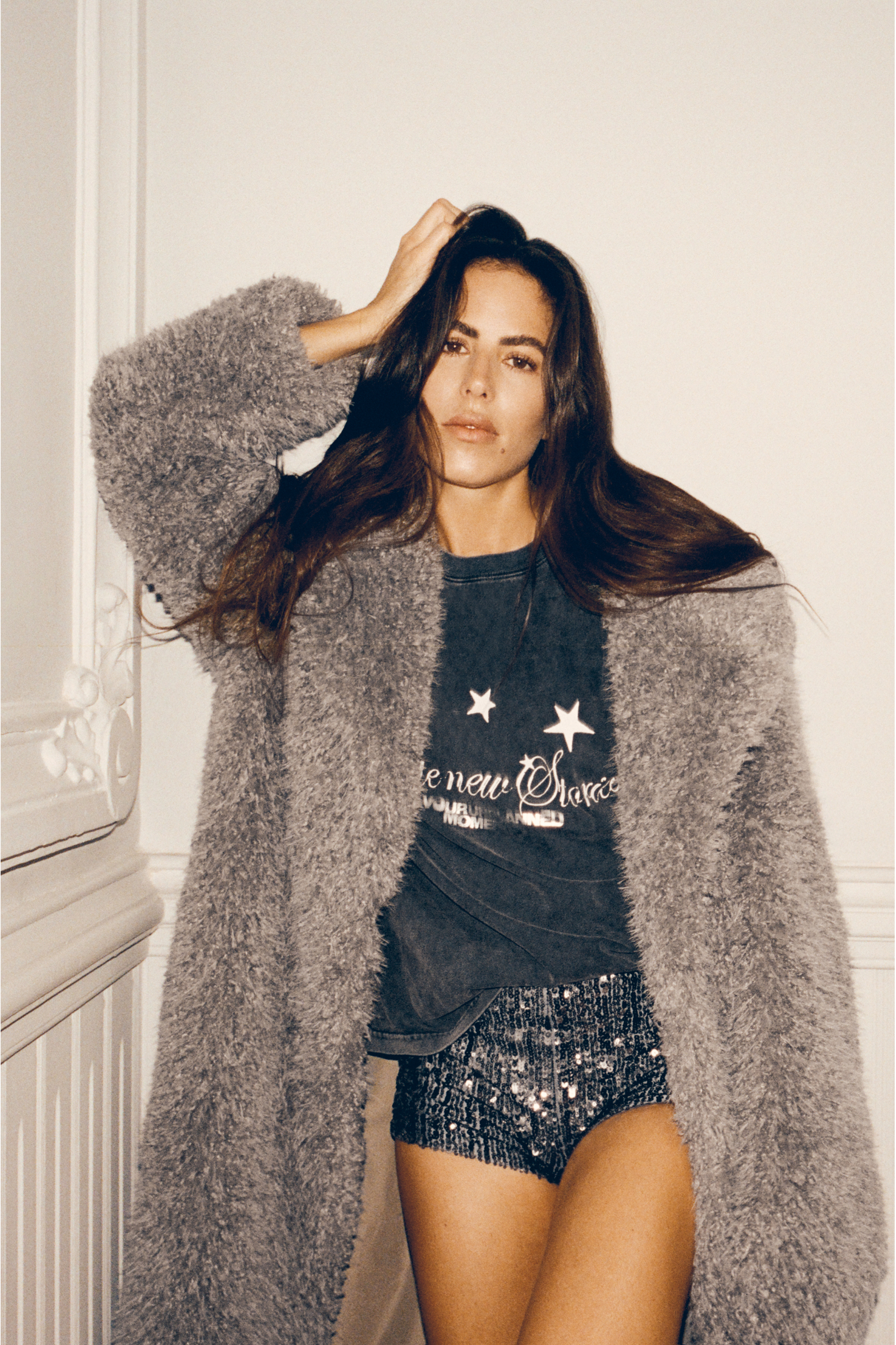 Maglietta stelle e scritta