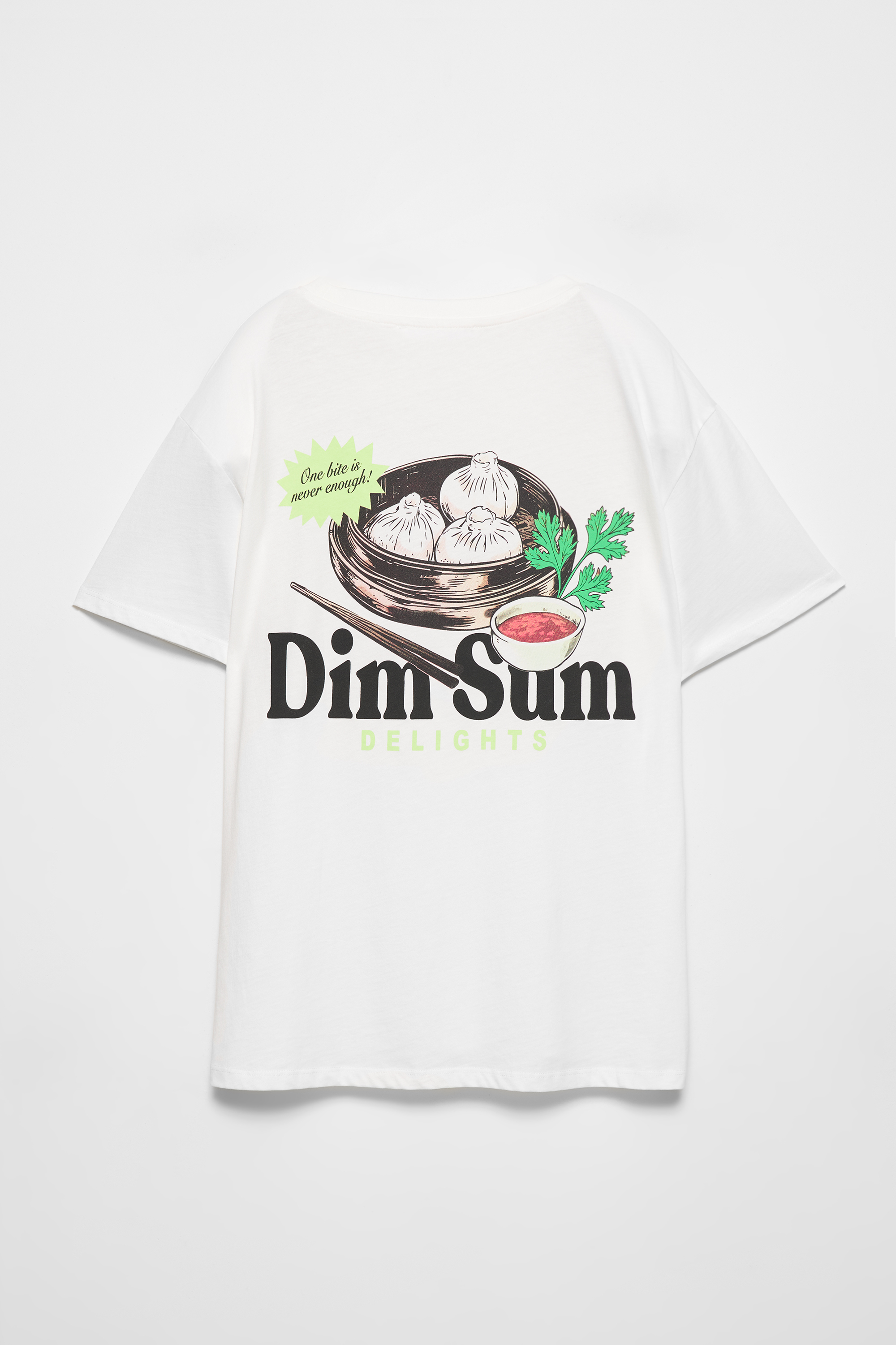 Dumplings graphic T-shirt