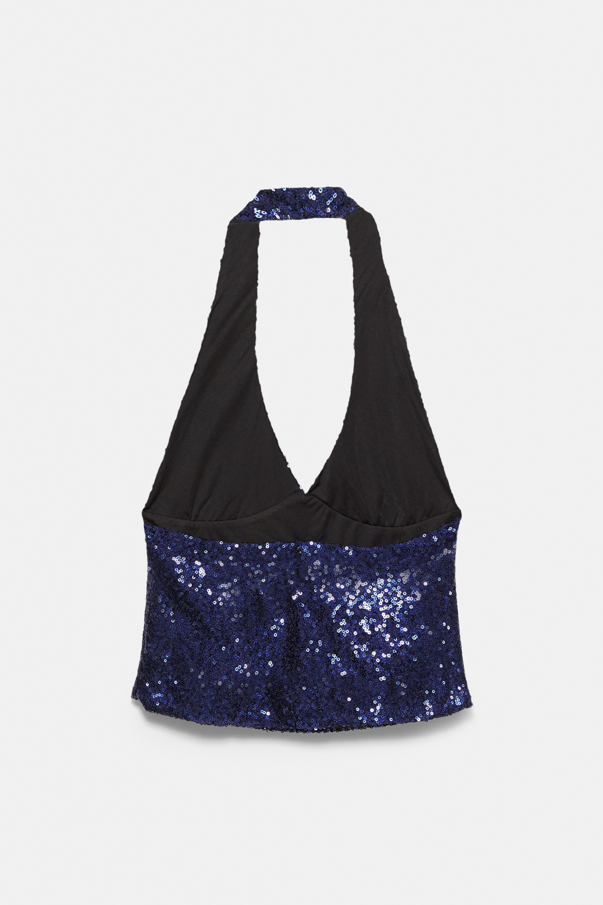 Sequin halter top