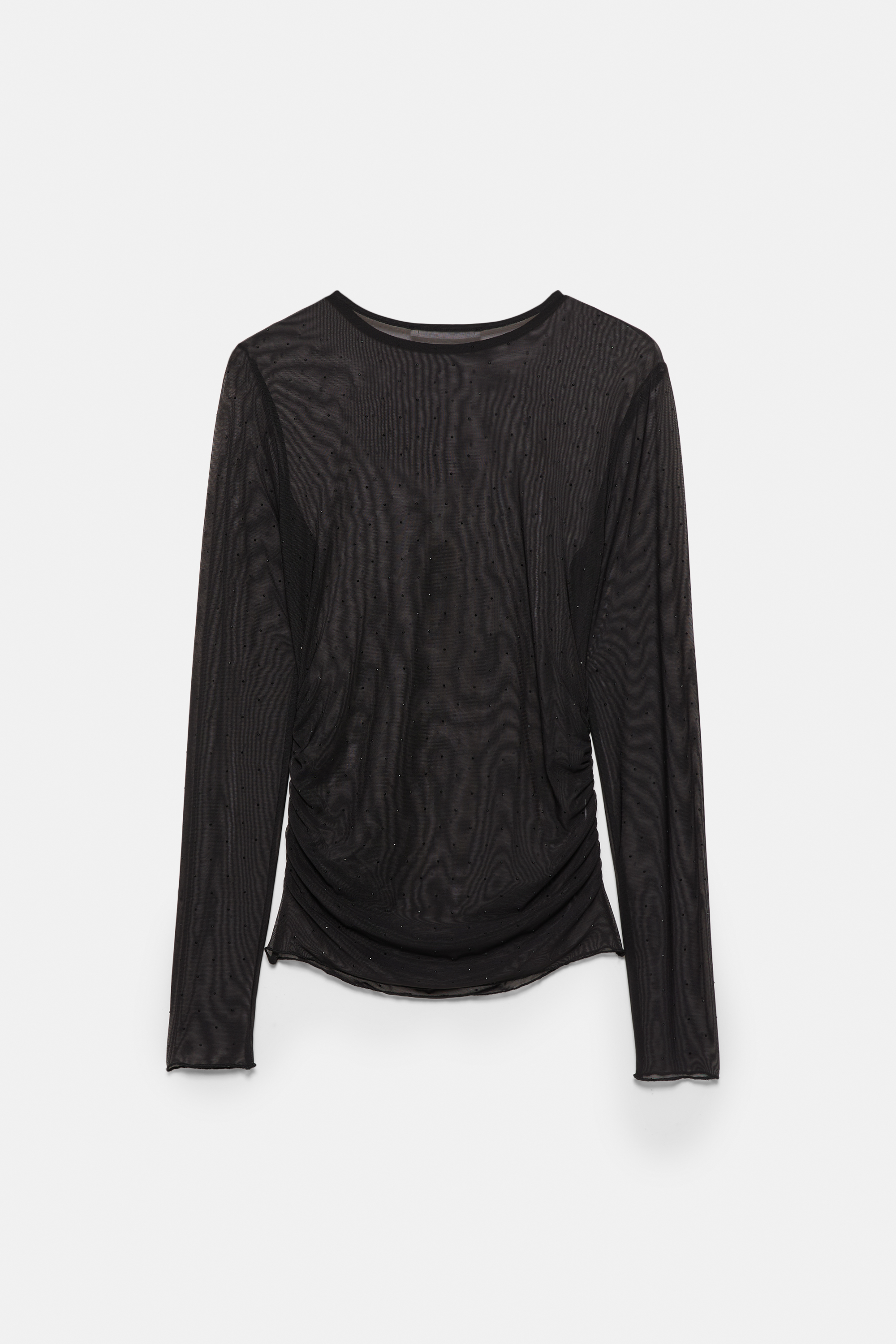 Tiulowy top z cyrkoniami