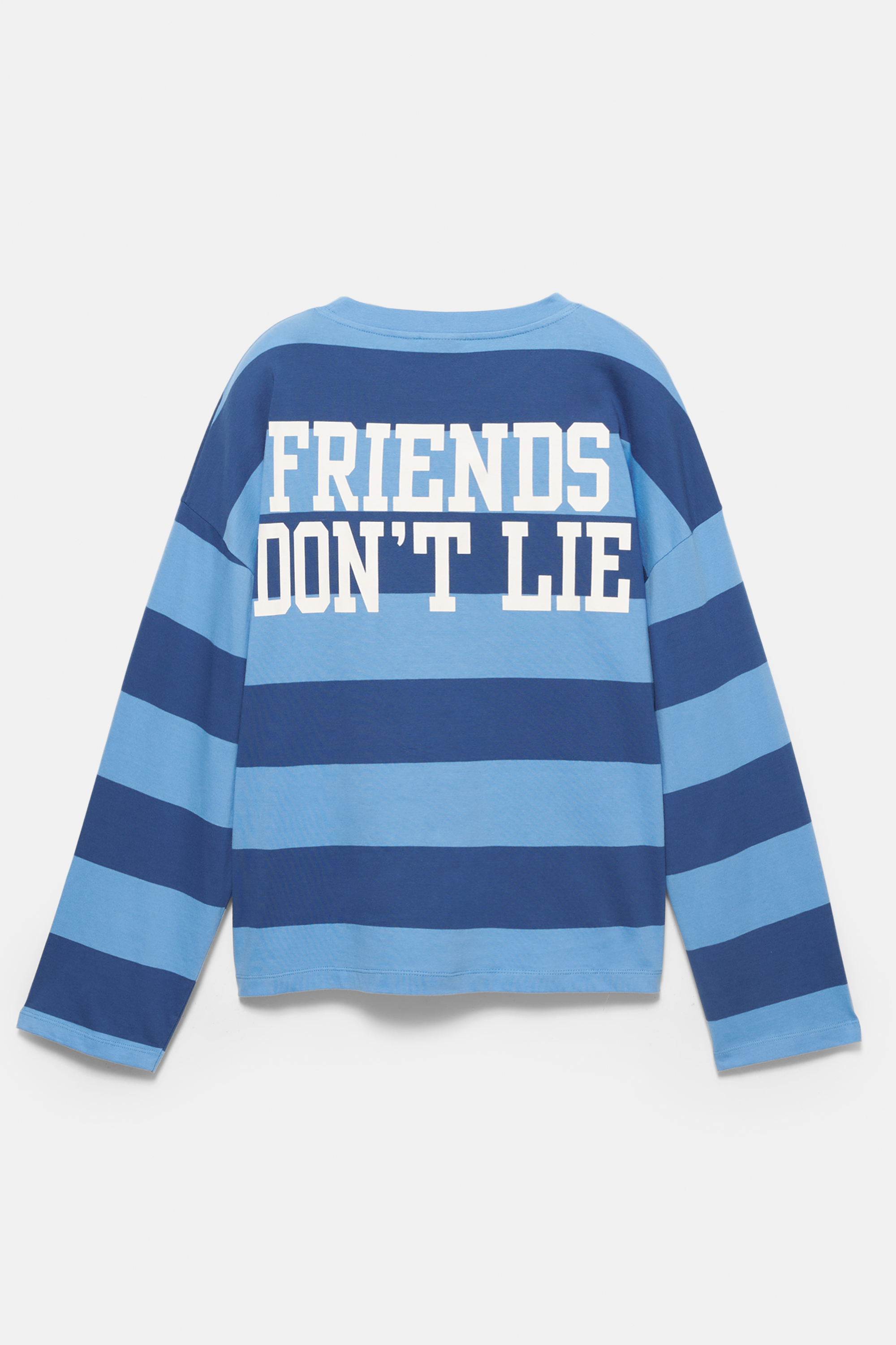 Striped Stranger Things T-shirt