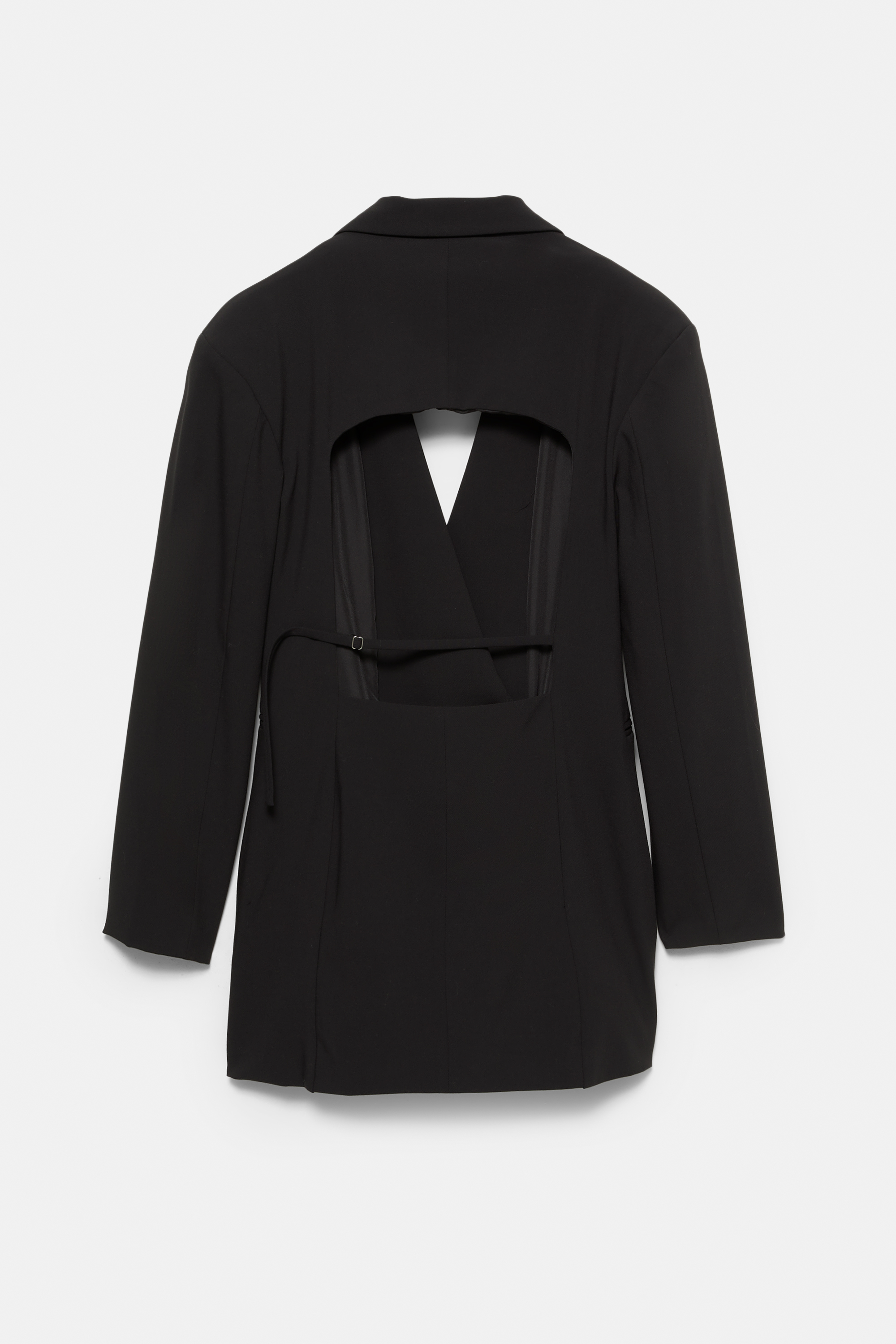 Sukienka blazer z odkrytymi plecami