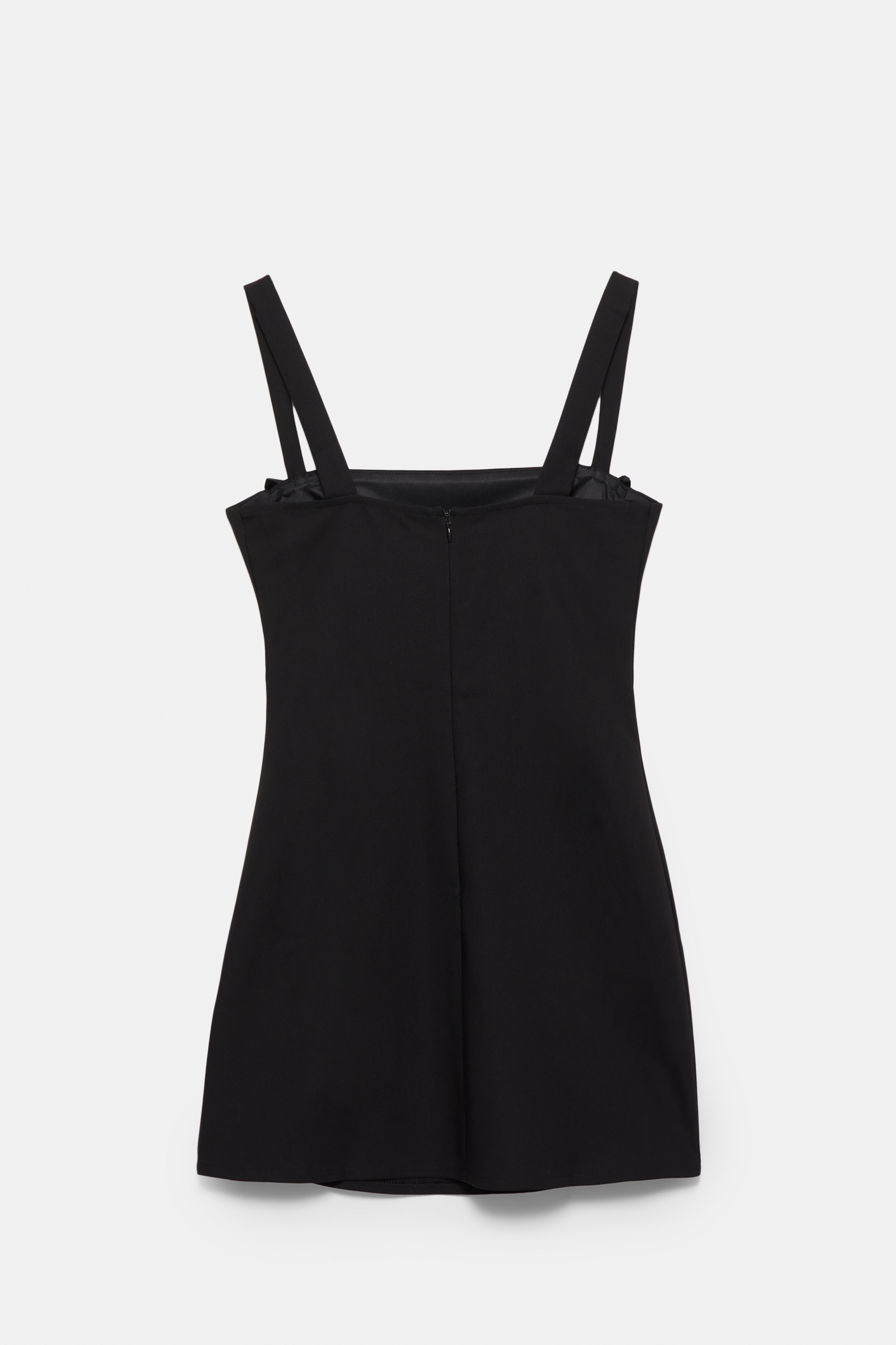 Short strappy dress with bows