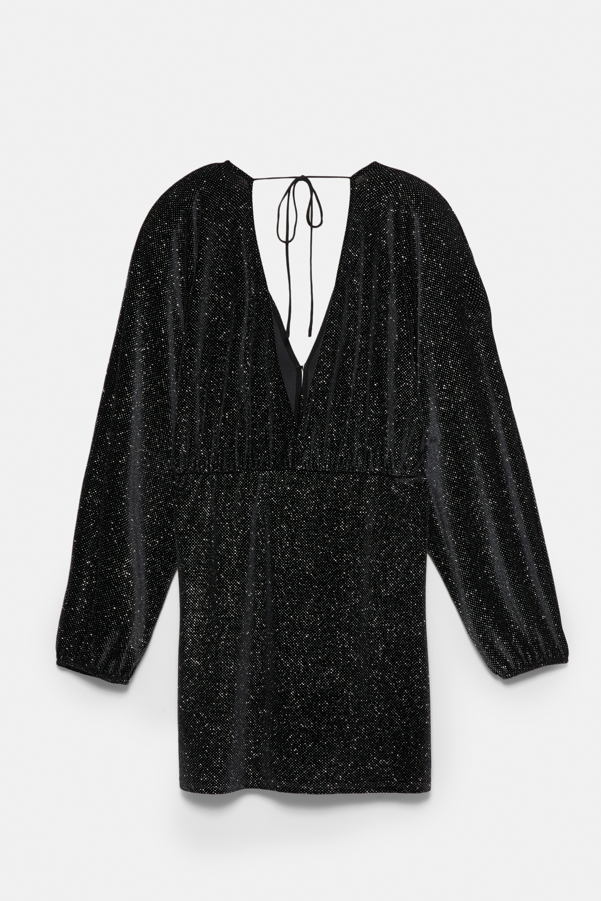 Robe courte brillante