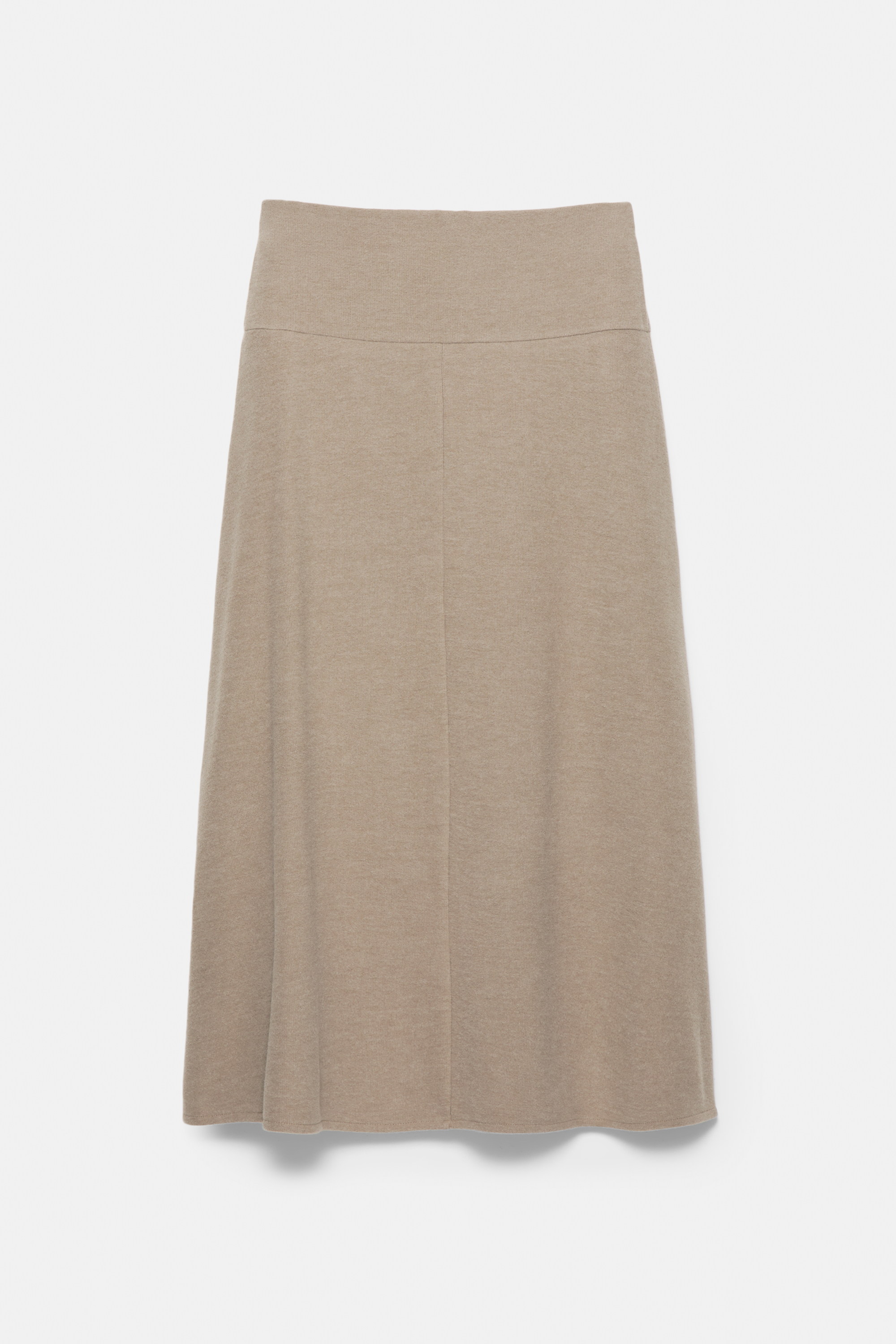 تنورة ميدي ناعمة الملمس