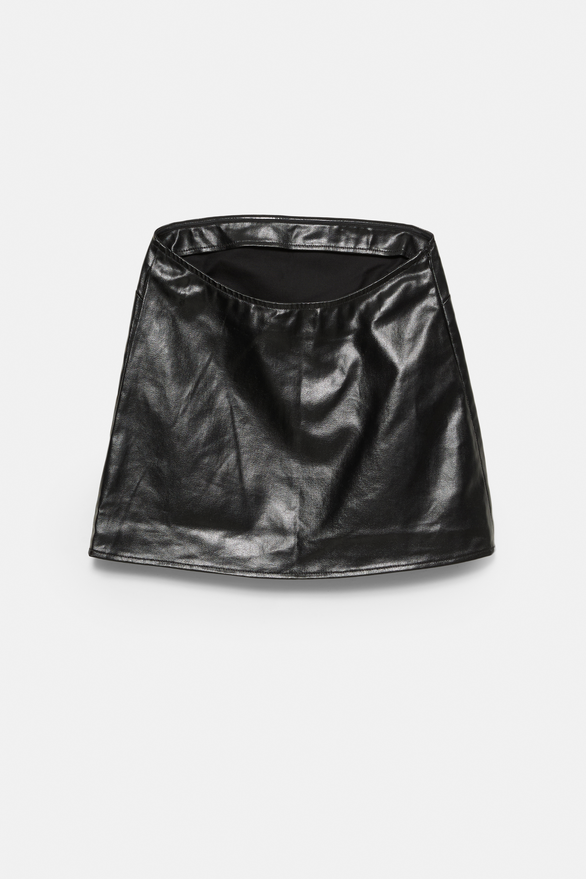 Rubberised strapless top