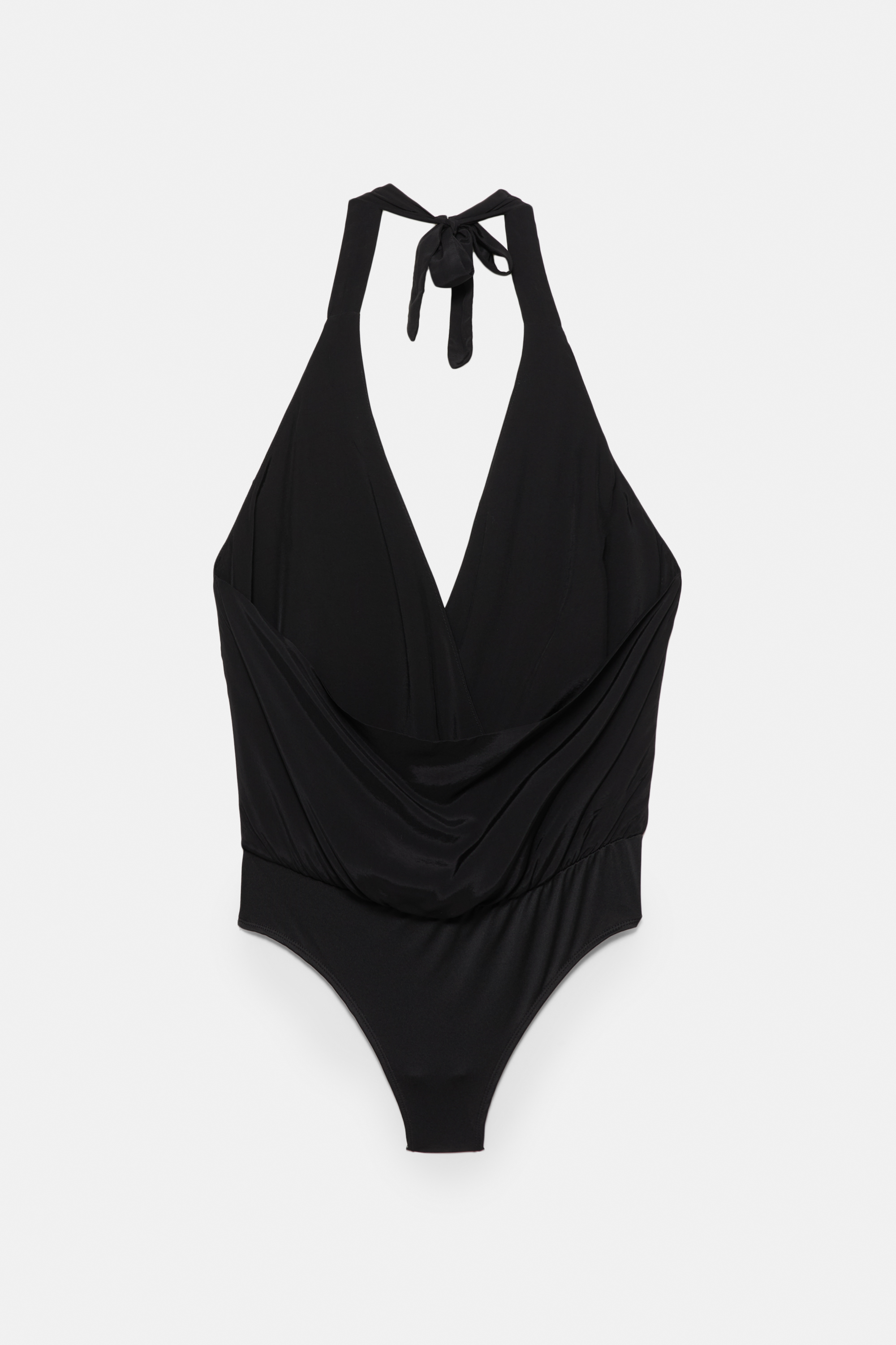 Drapierter Neckholder-Body