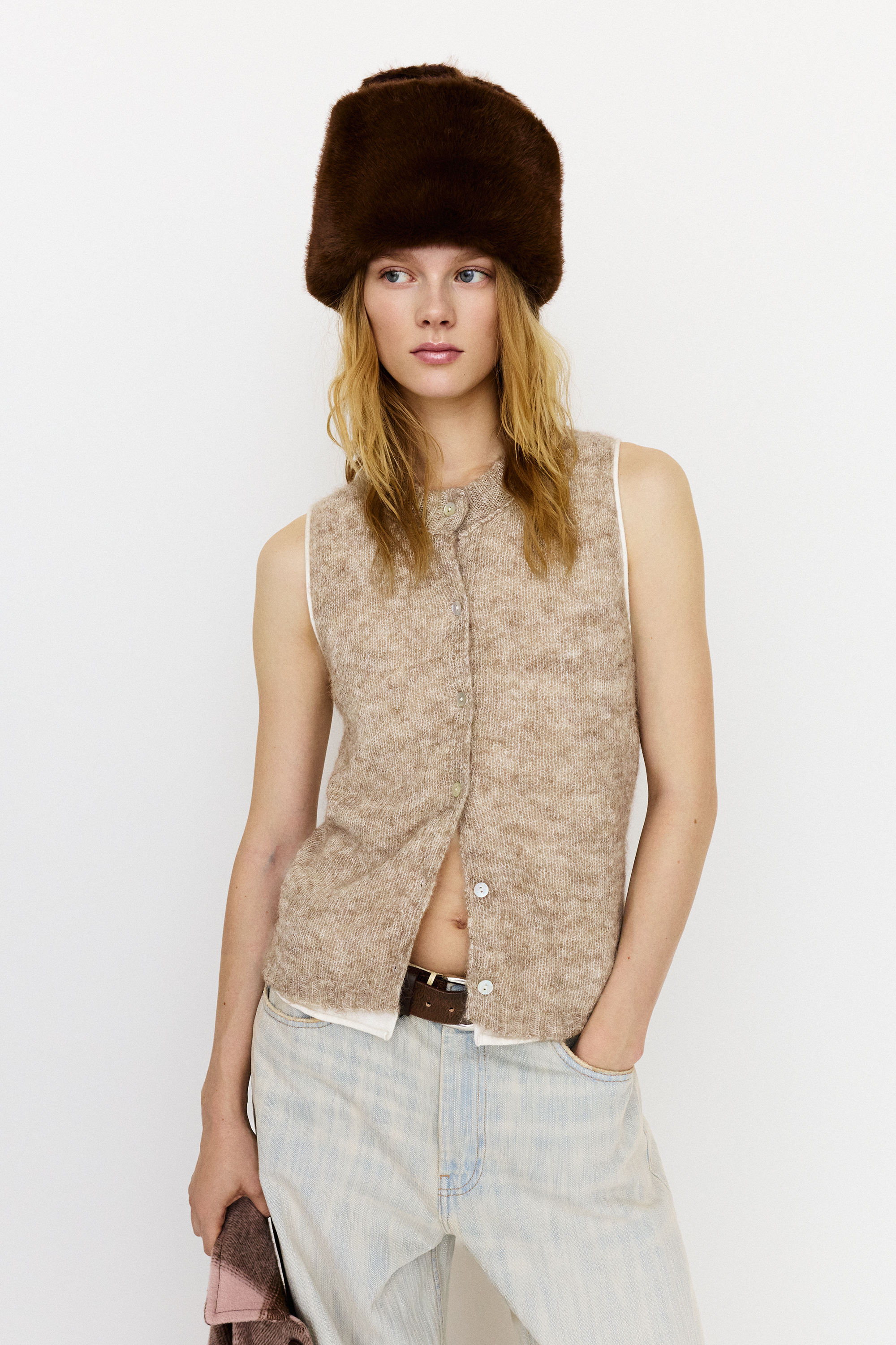 Gilet double boutonnage