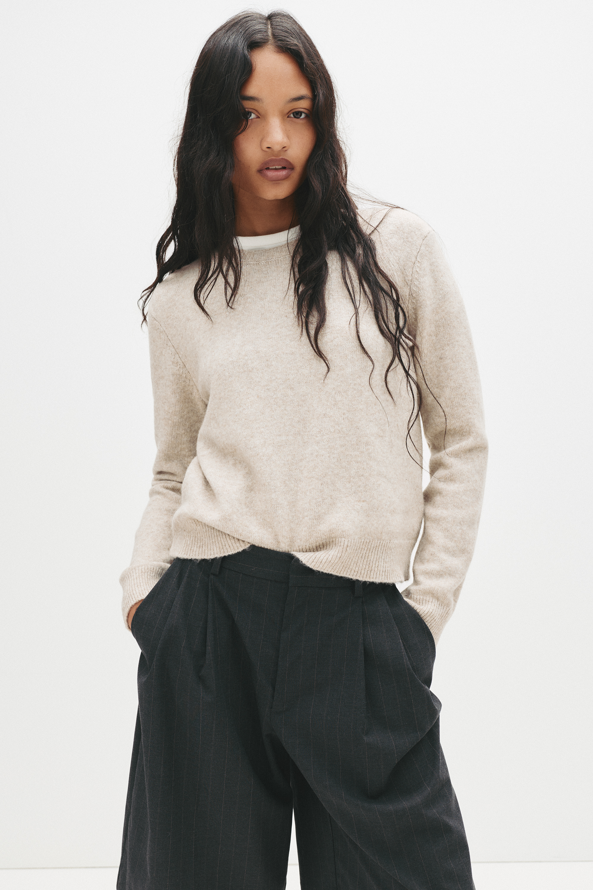 Pullover Con Scollo A V Super Morbido - Blu | 's® IT