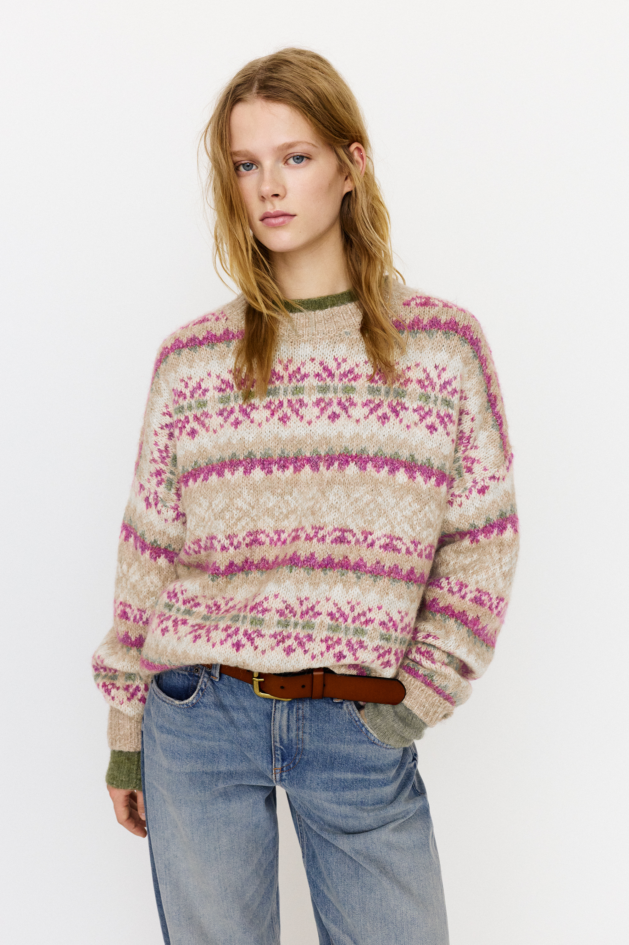 Jacquard jumper