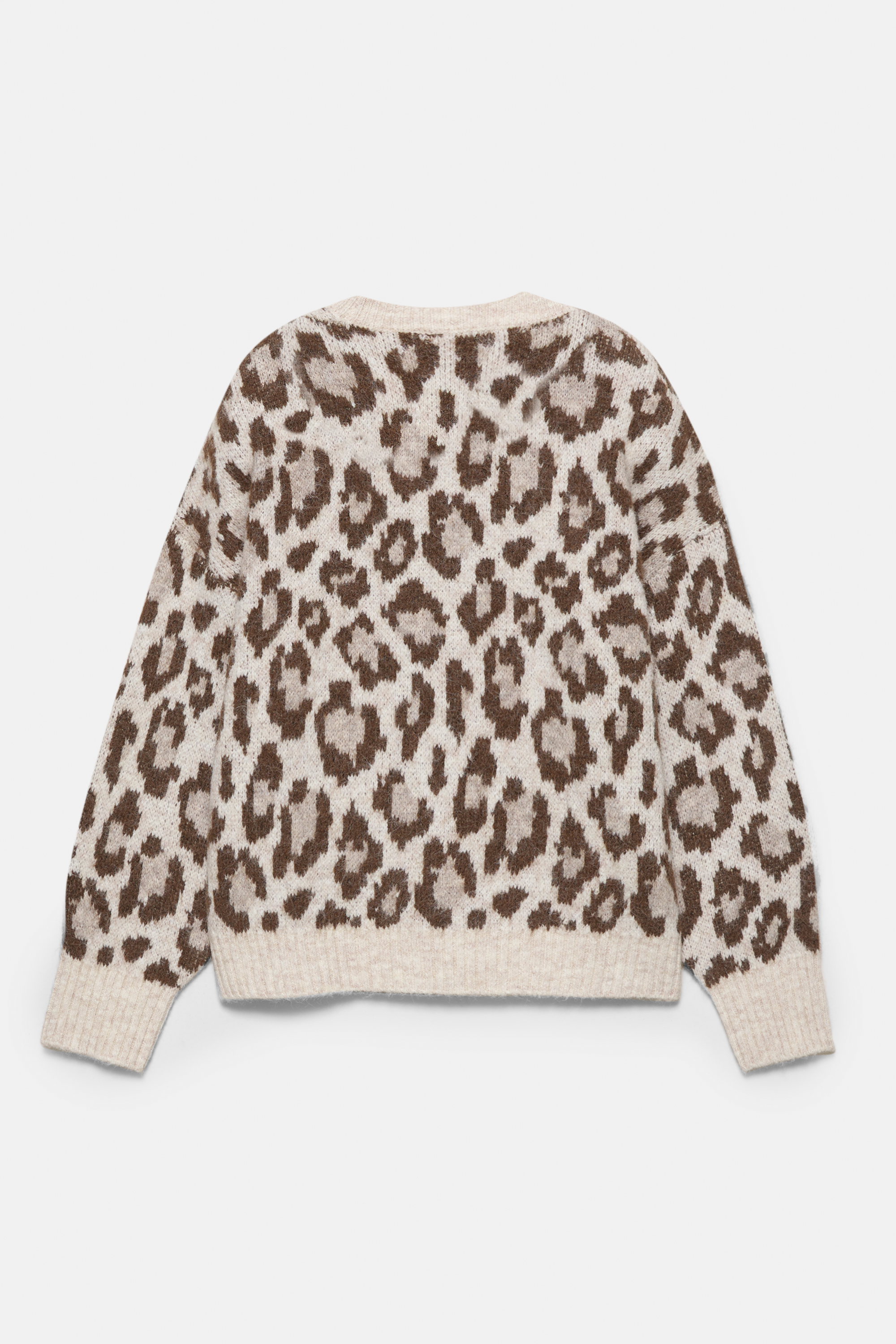 Leopard print sweater