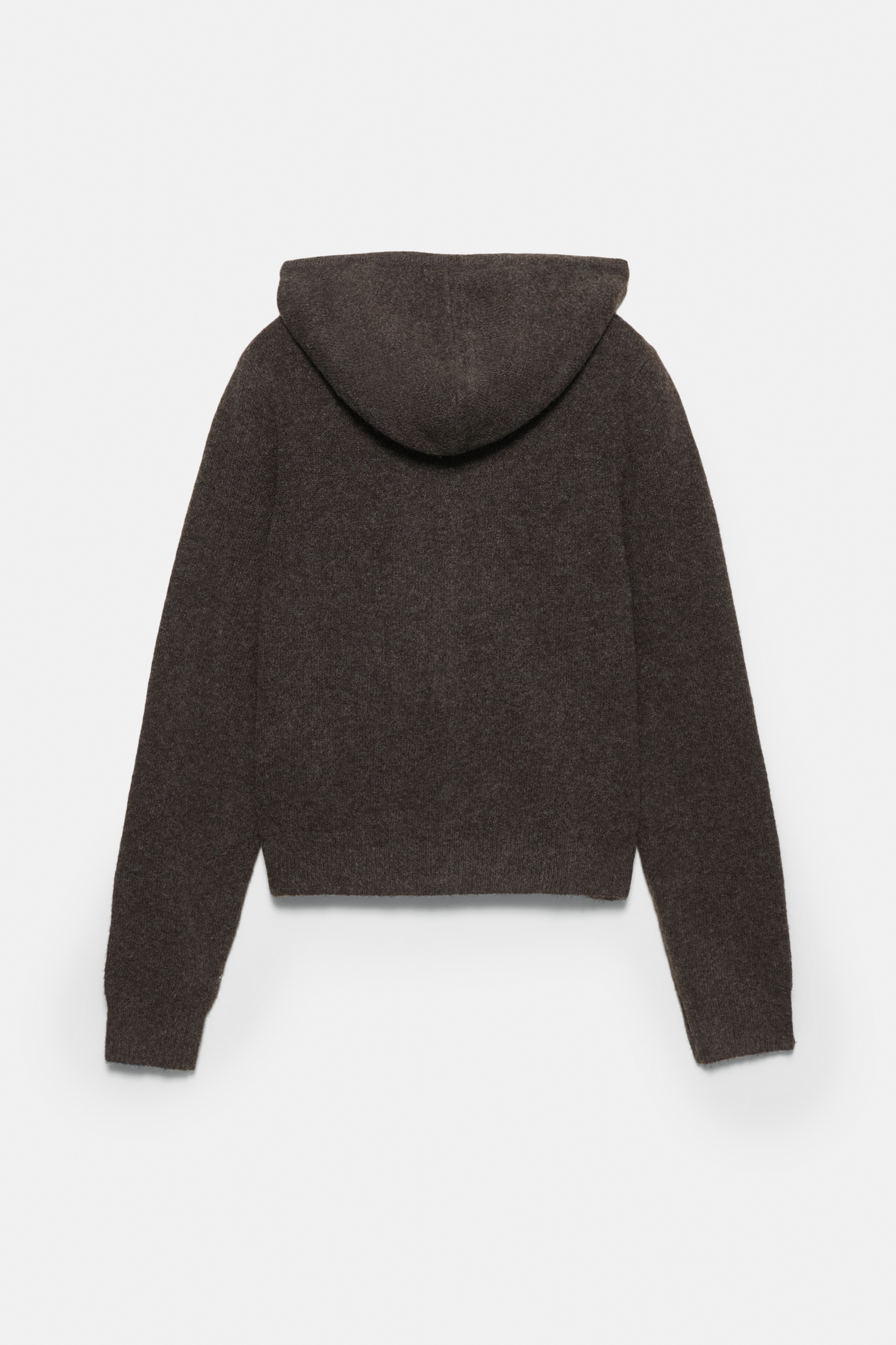 Cárdigan capucha cremallera