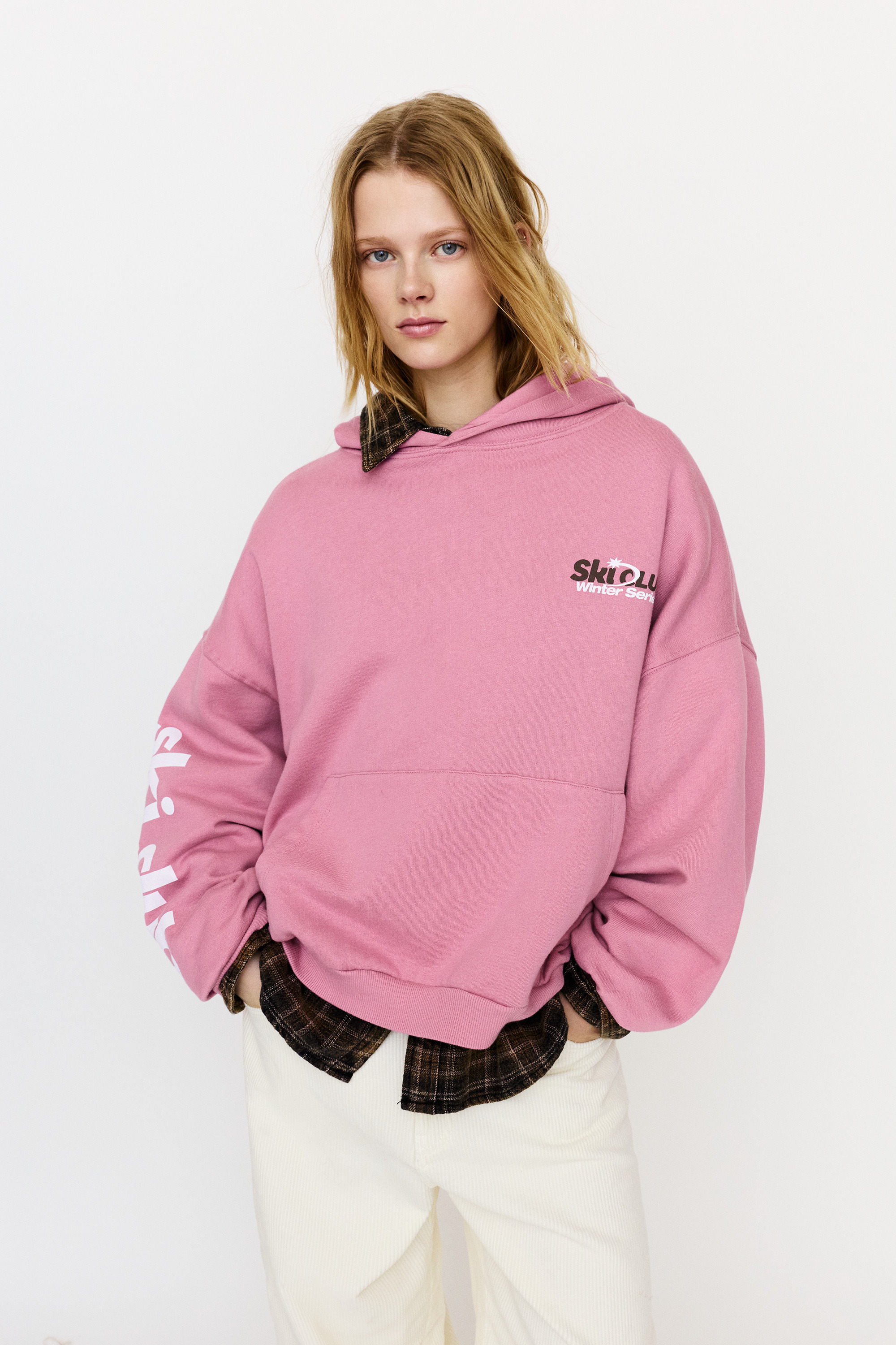 Sweat à capuche Ski Club