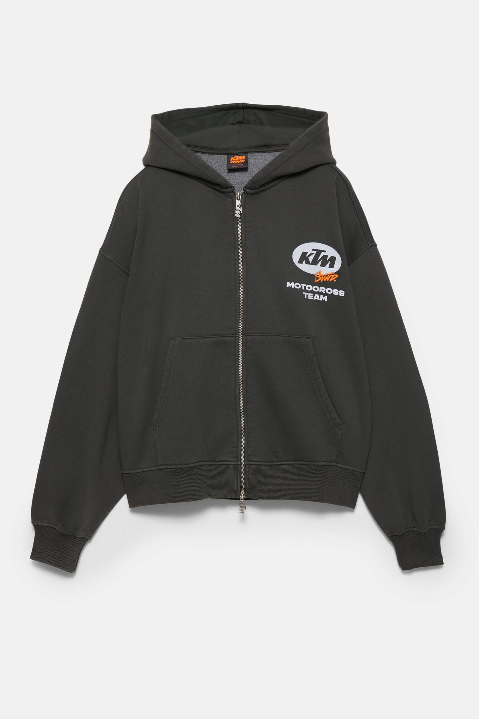 Sweat à capuche zippé KTM x STWD - pull&bear