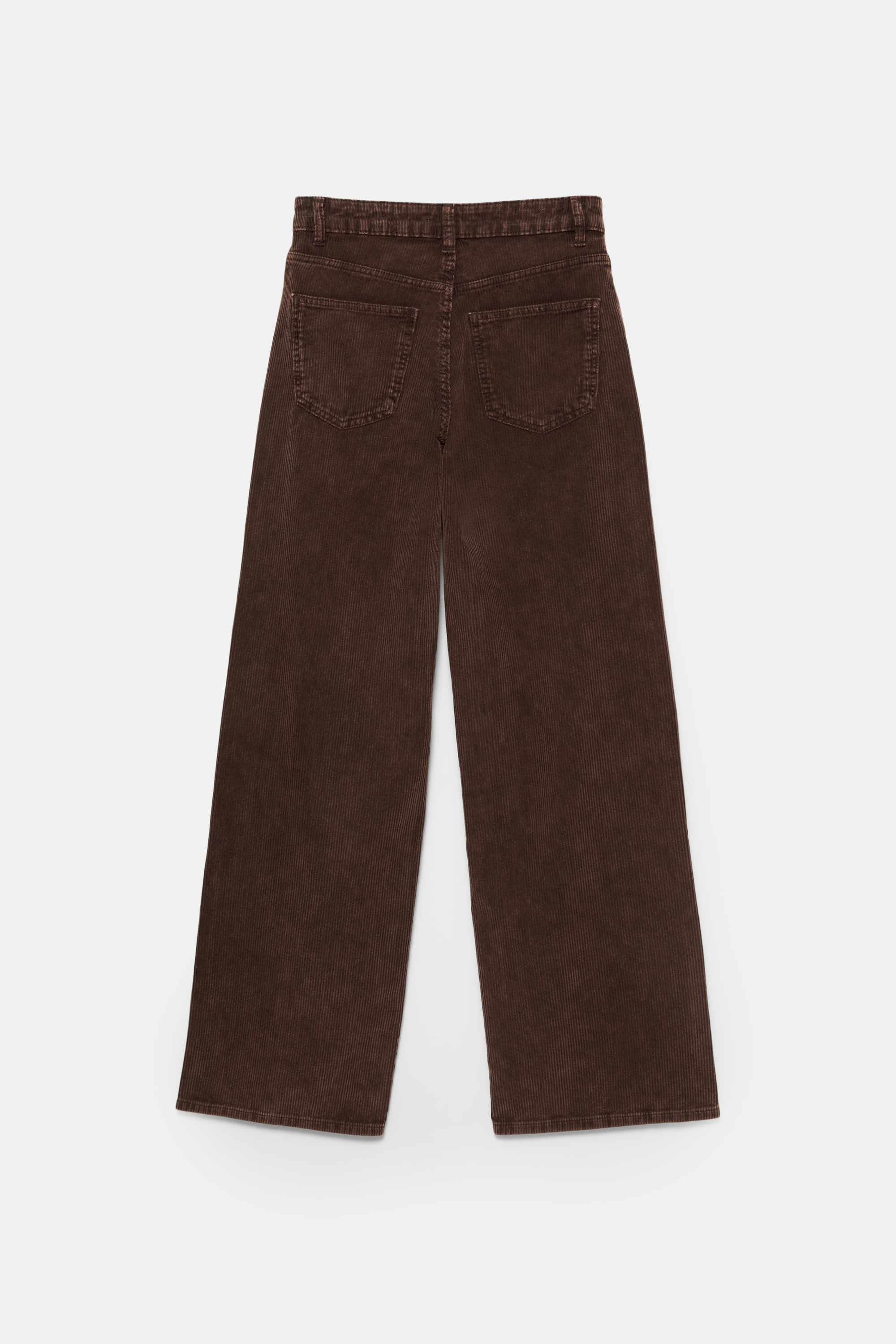 מכנסי Wide leg מבד קורדרוי