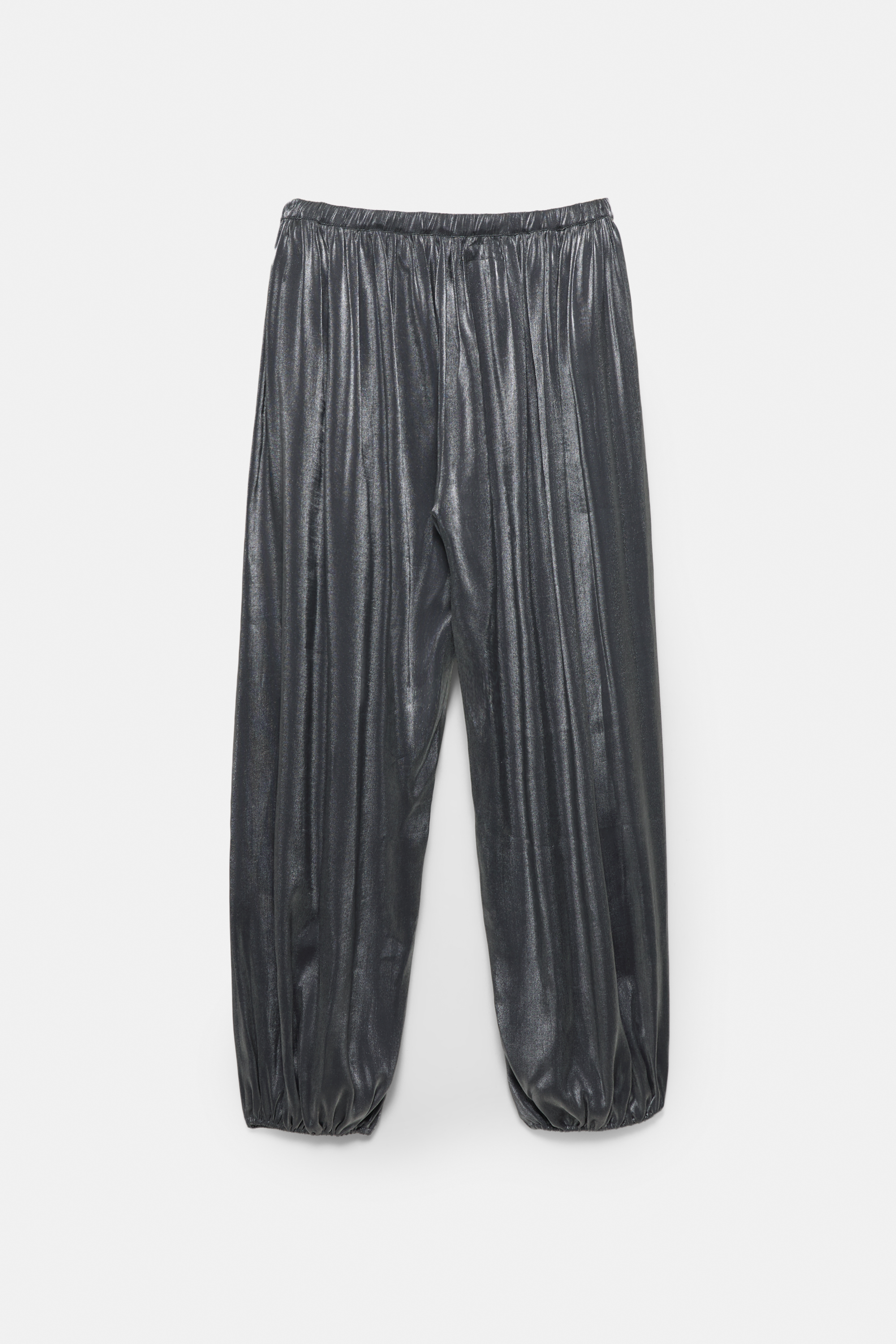 Satin sarouel trousers