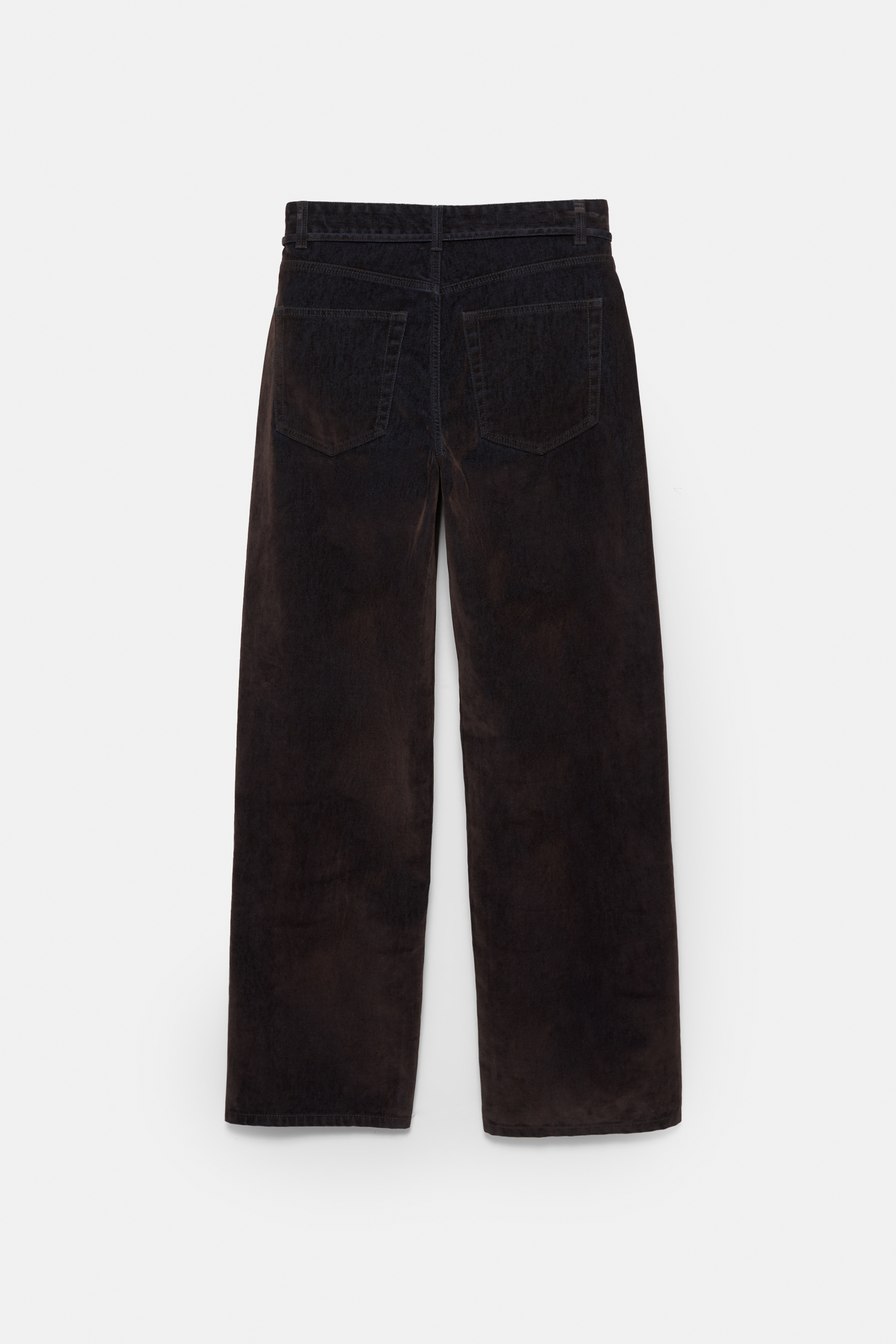 Вреќести фармерки со ефект на кадифе