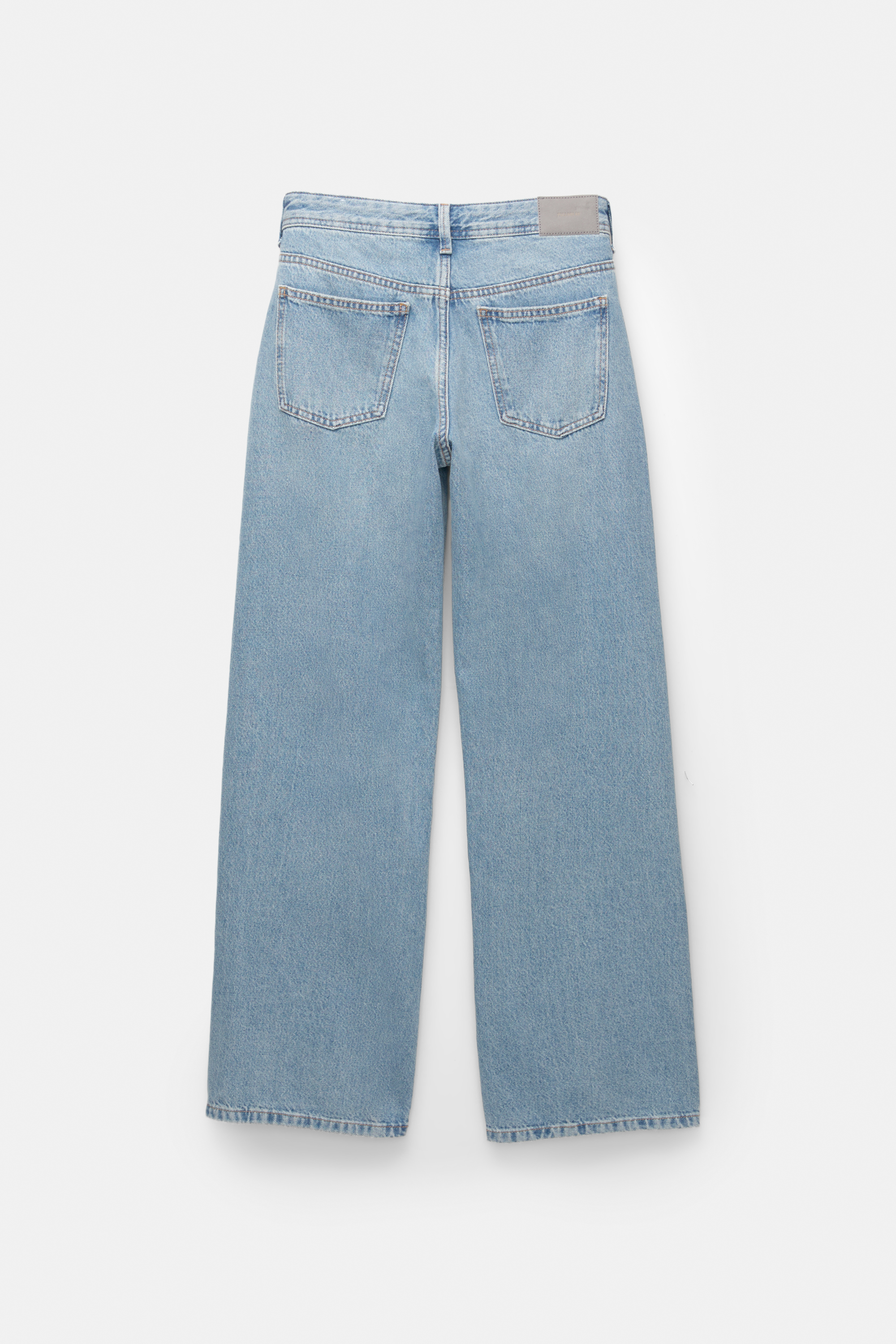 Jeans dritti a vita bassa