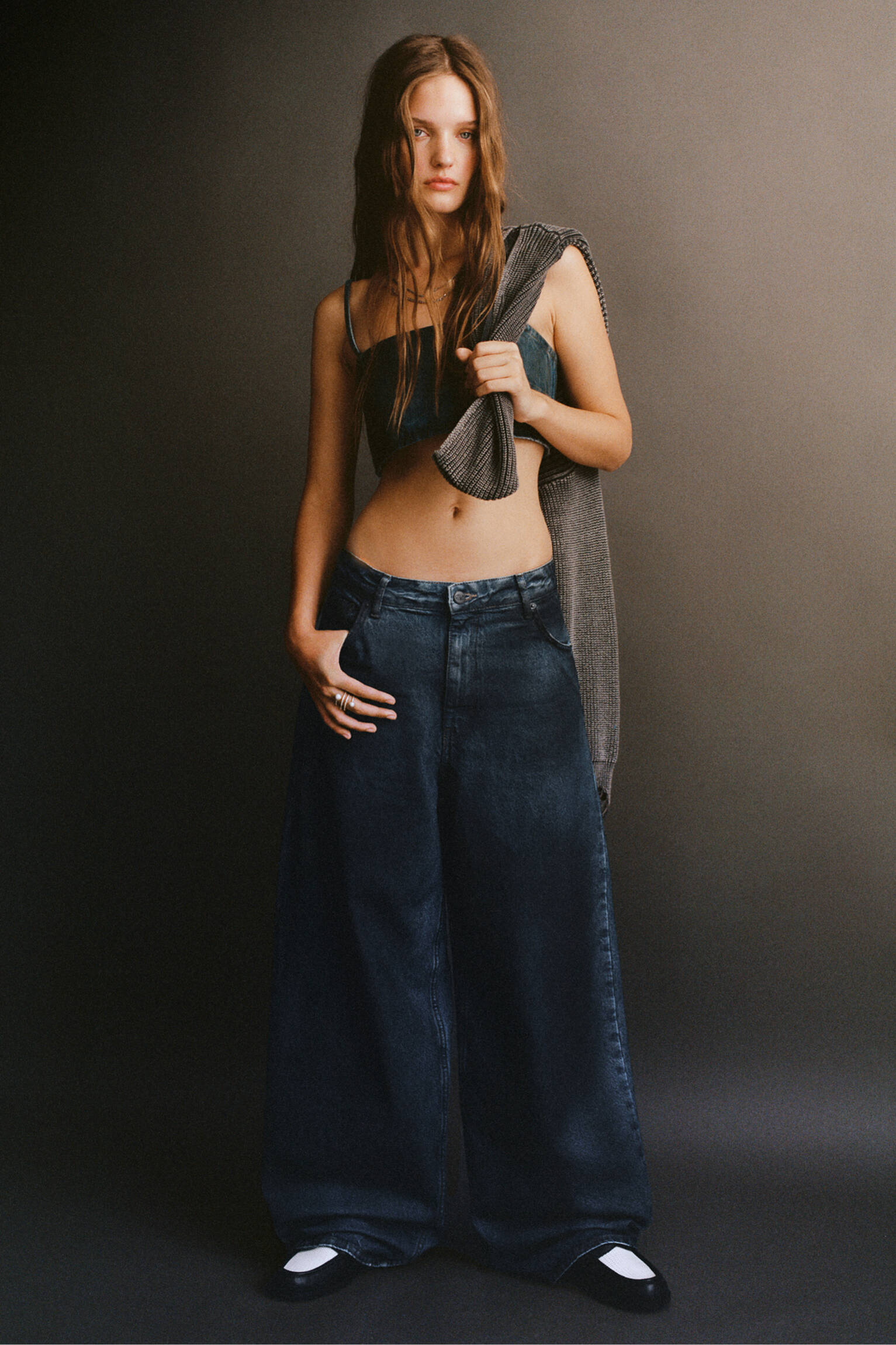 Super vrećaste obojene farmerke