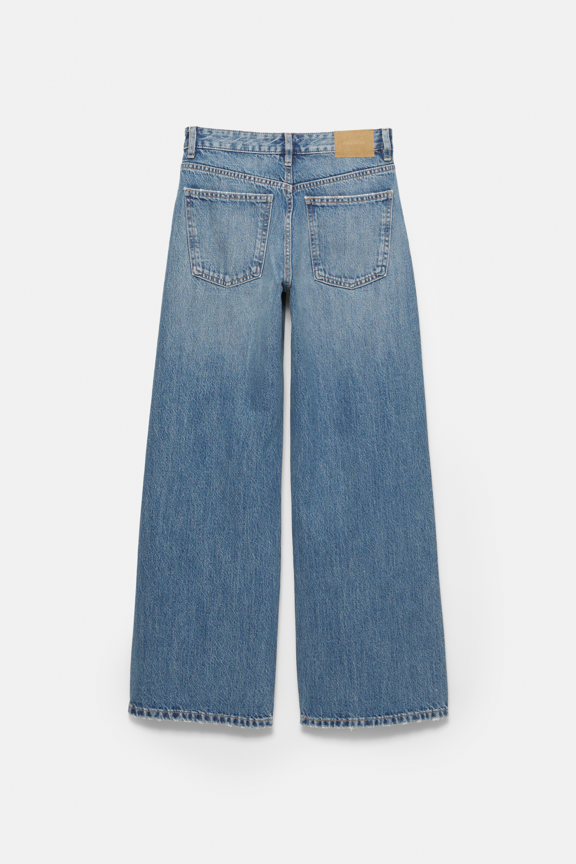 Jeans retos laços strass