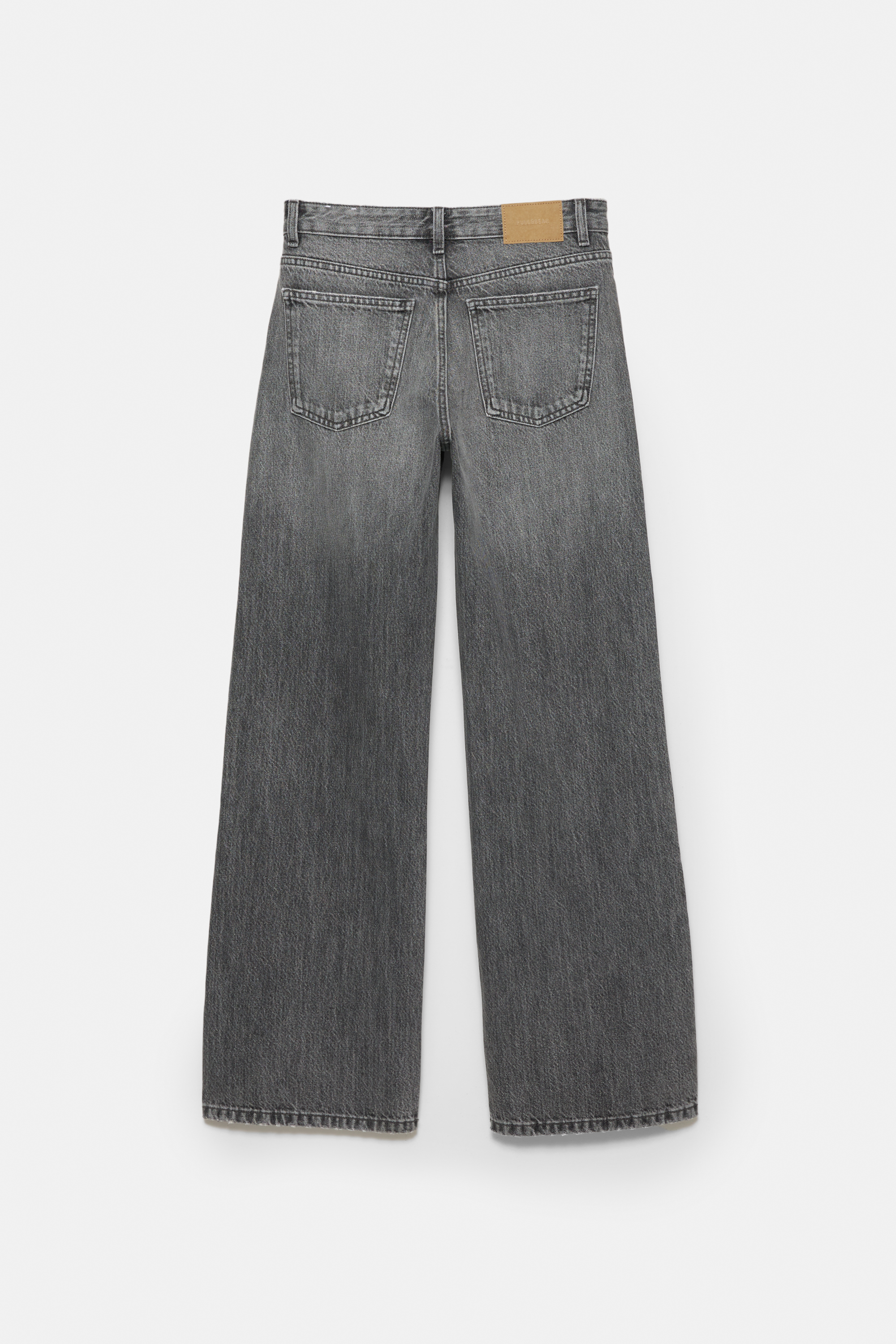 Straight-leg jeans with rhinestone stars