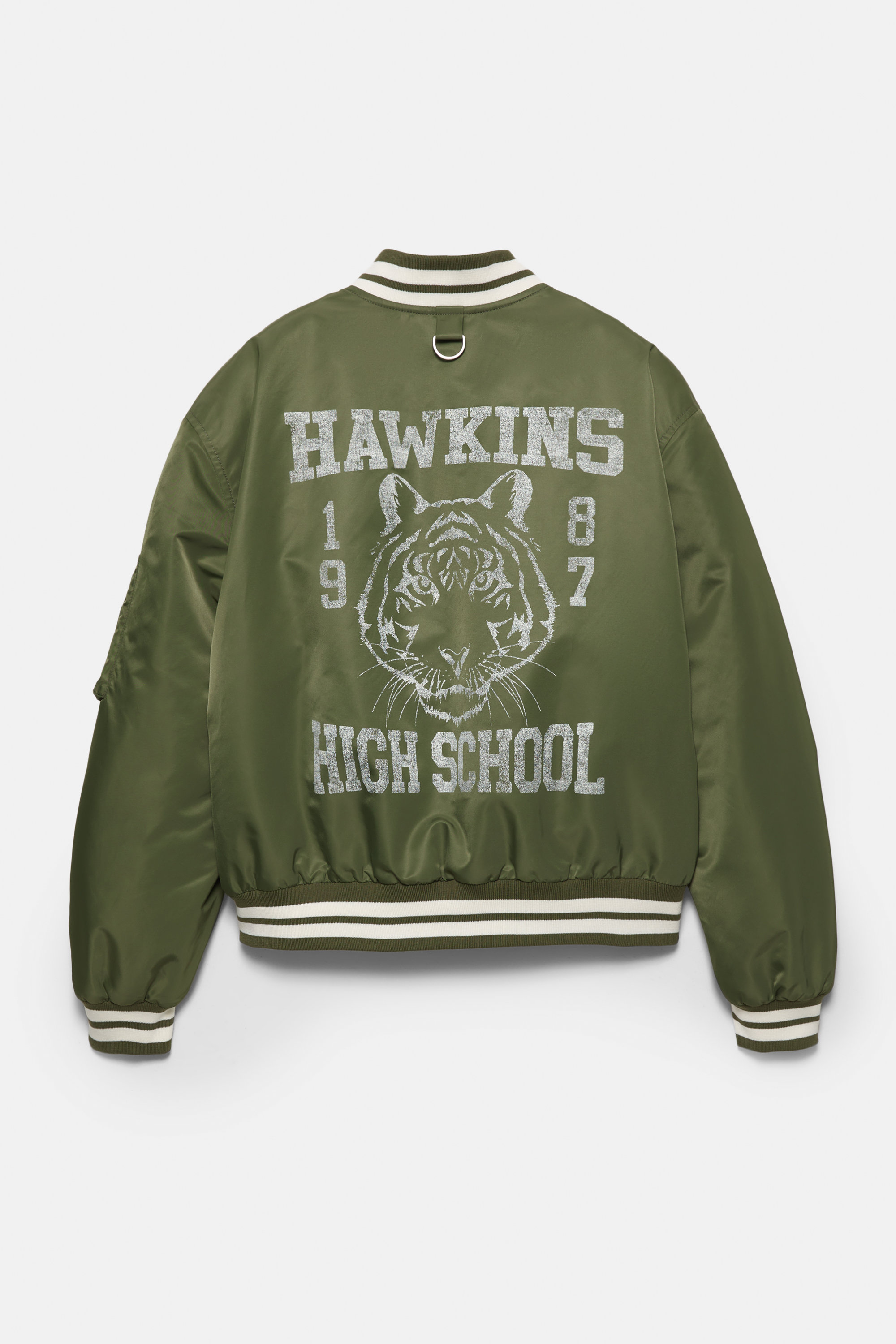 Veste bomber universitaire Stranger Things