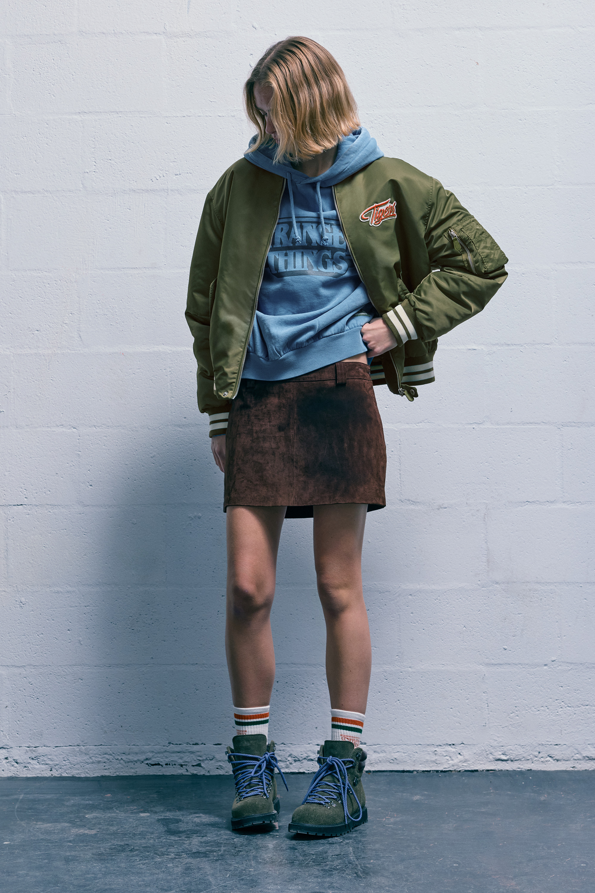 College bomberjack Stranger Things