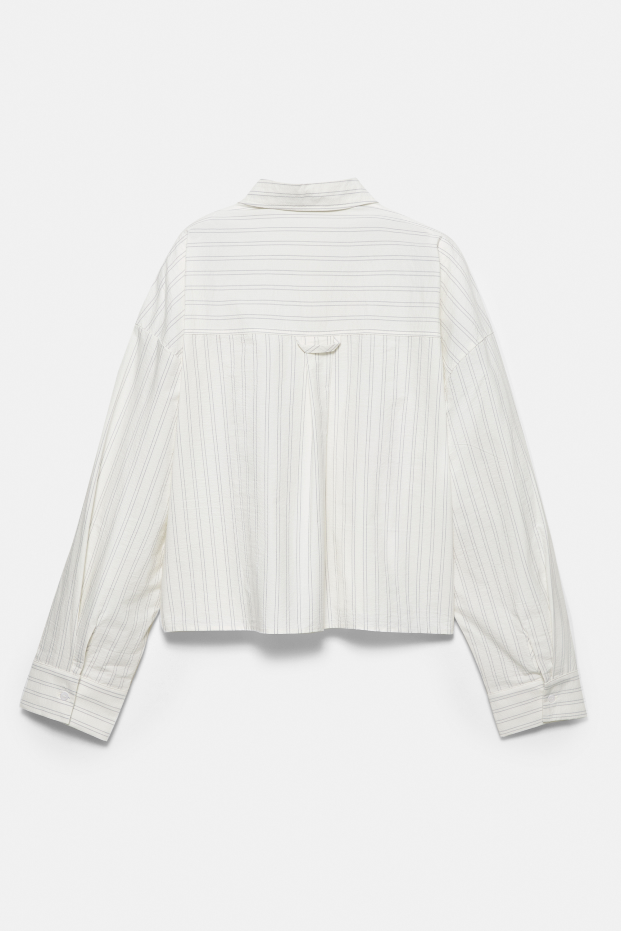 Camisa boxy às riscas STWD