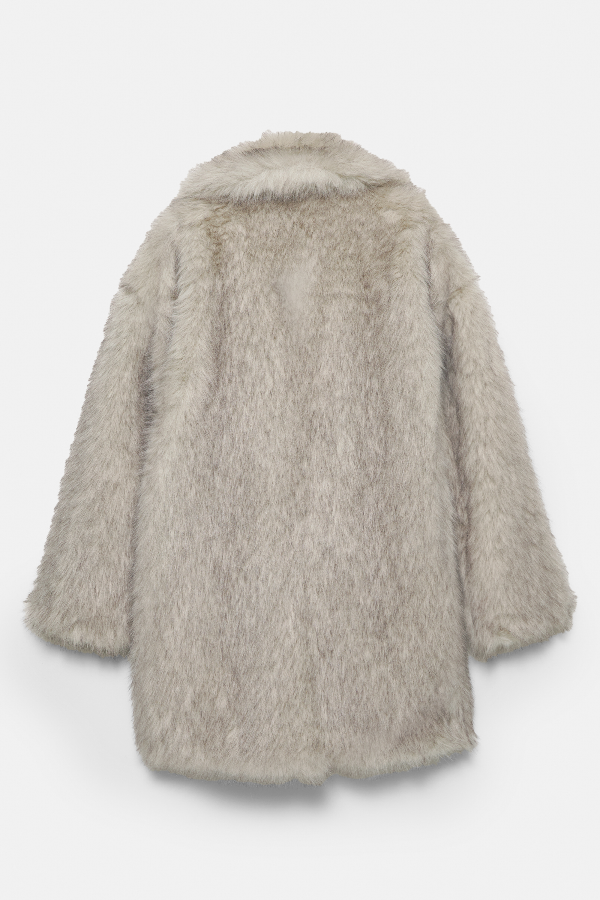 Faux fur coat