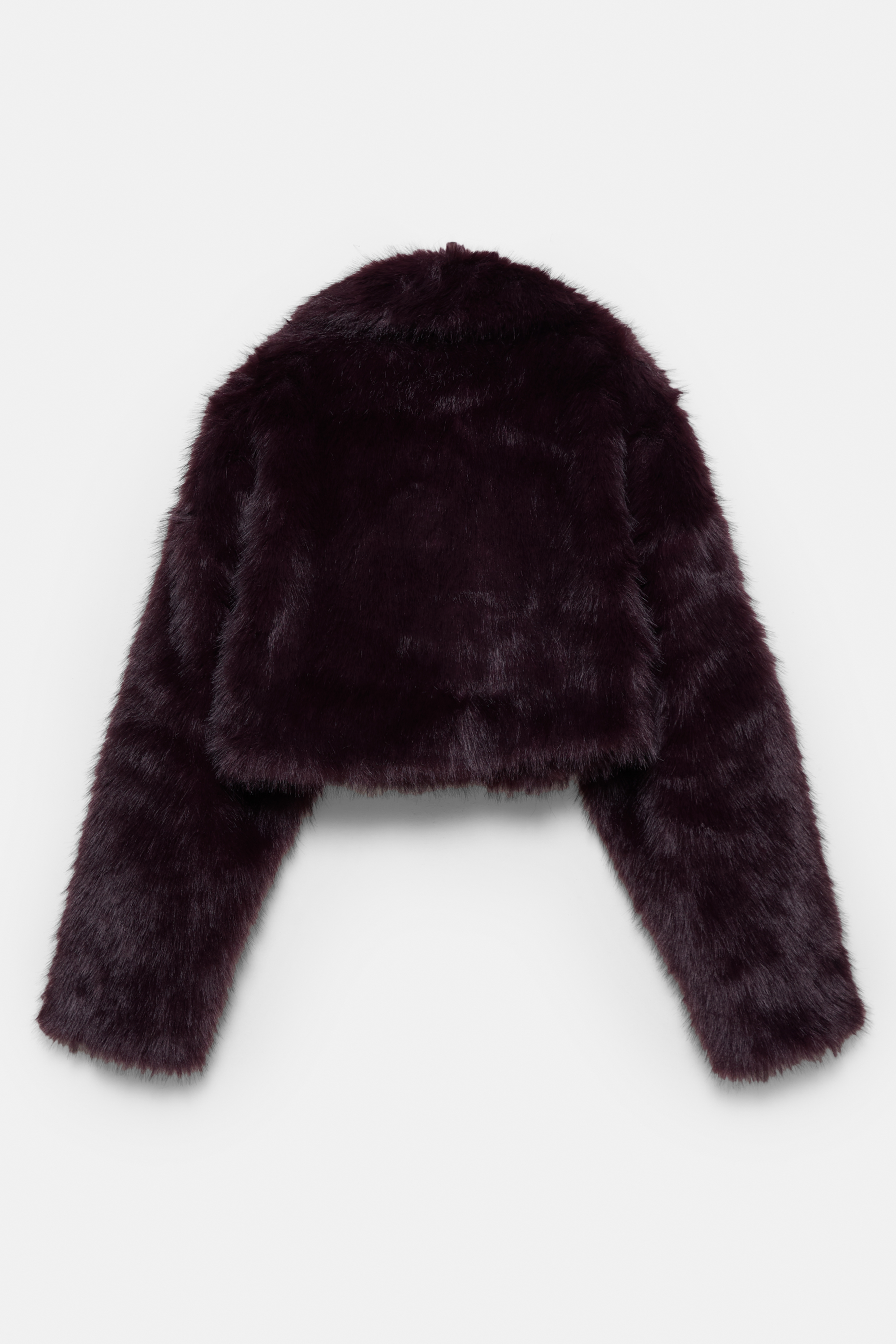 Chaqueta efecto pelo