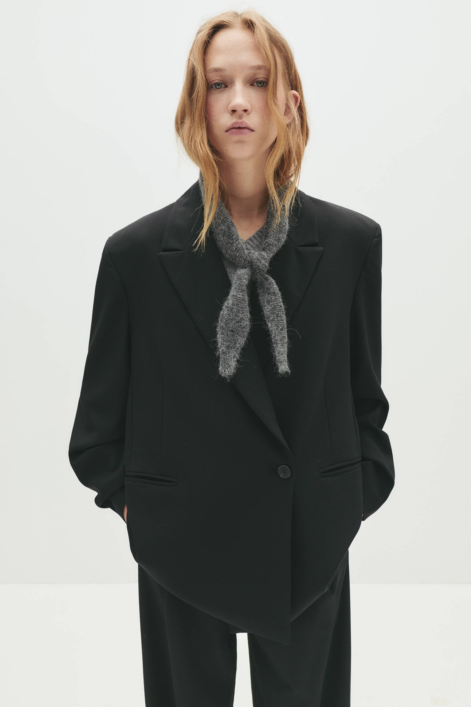 Blazer croisée bouton