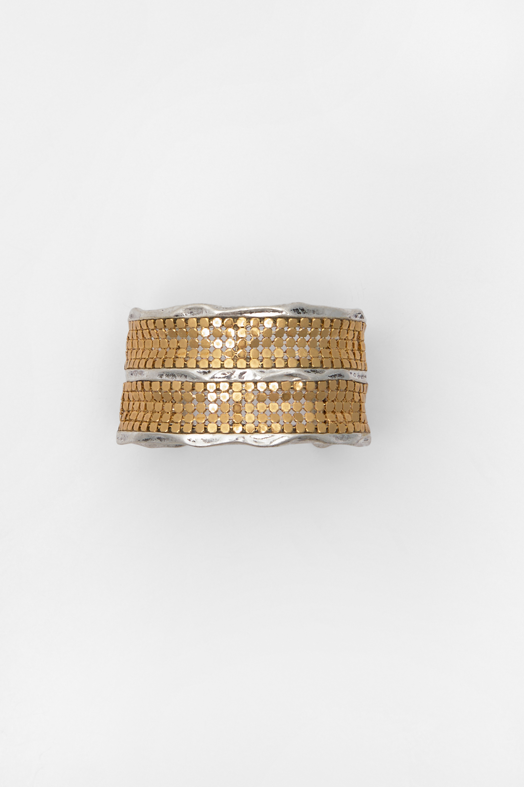 Metallisierte Metall-Mesh-Manschette