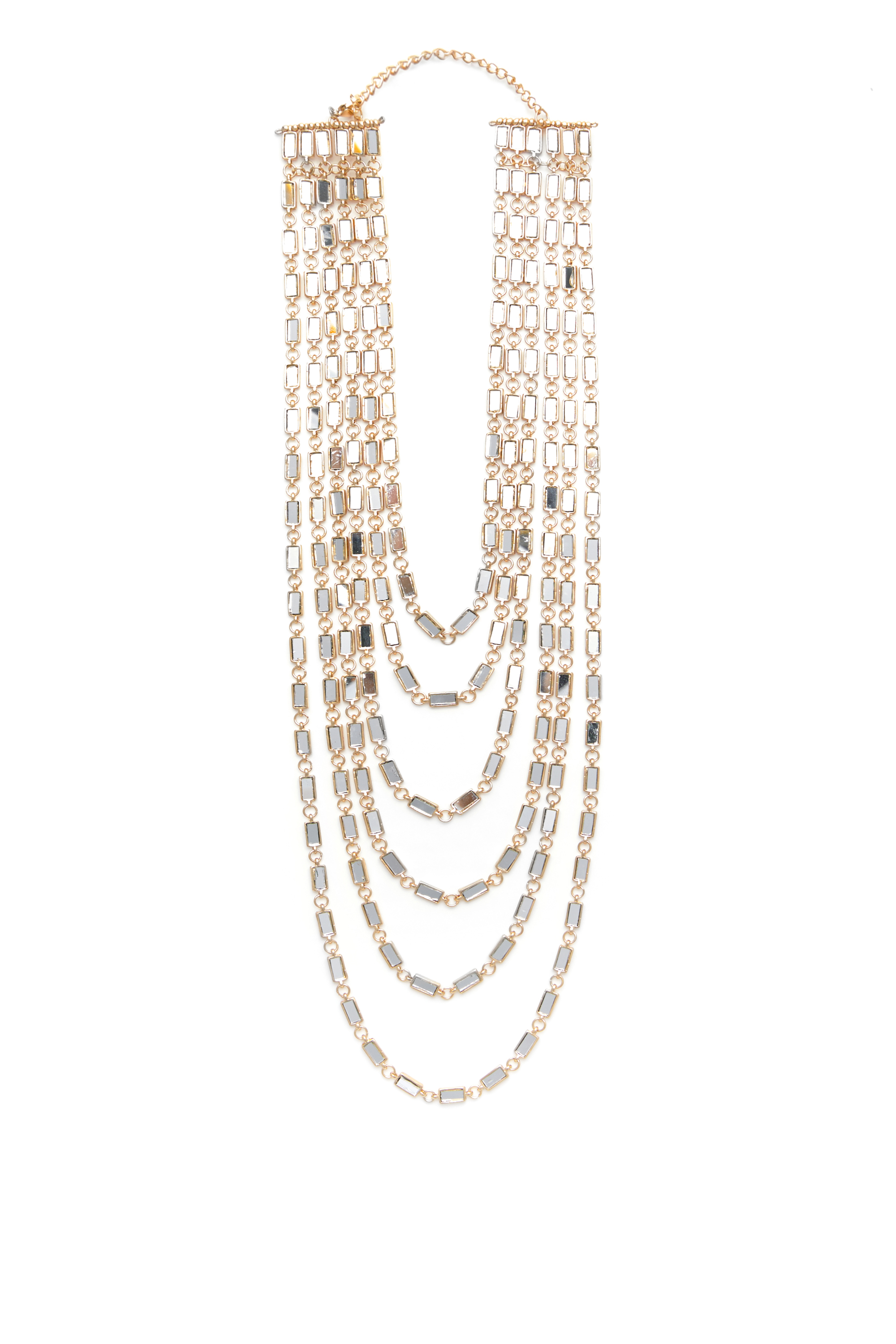 Halskette Wasserfall Spiegel