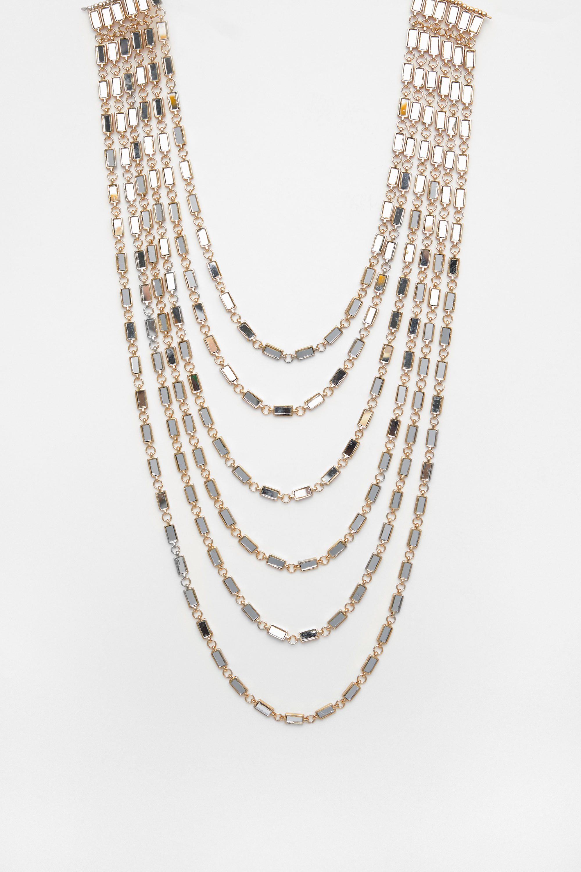 Collier cascade miroirs