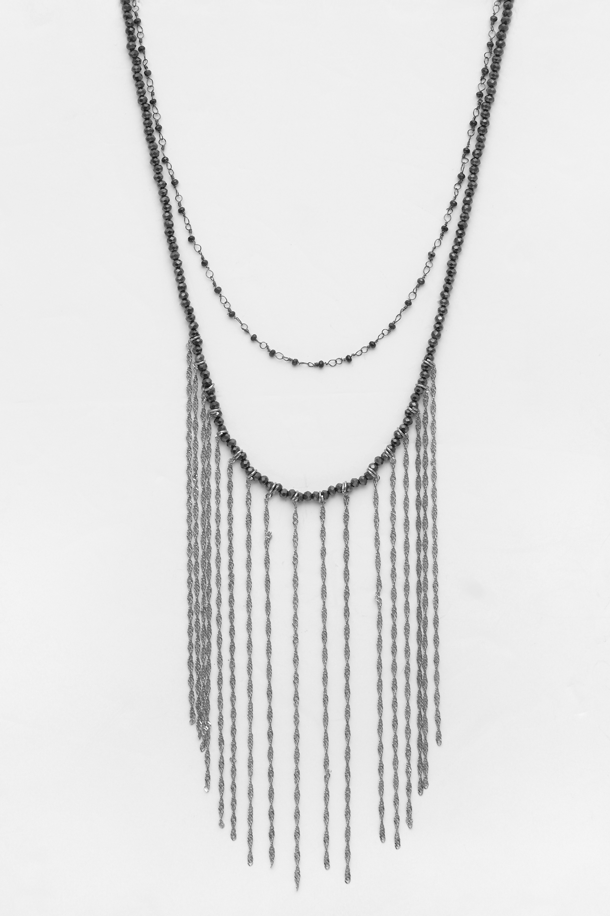 Conjunto de 2 colares cascata