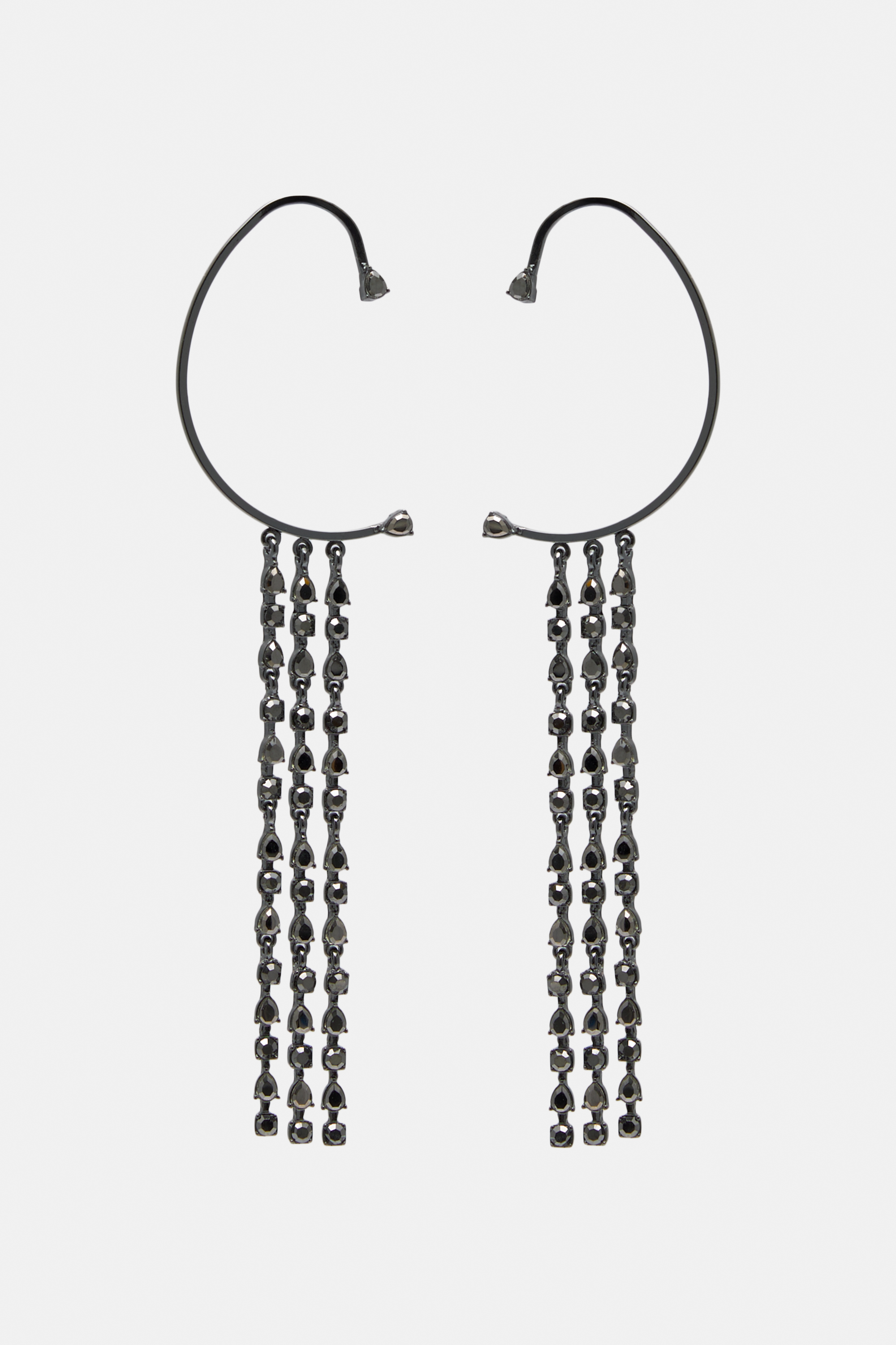 Pendientes earcuff cascada