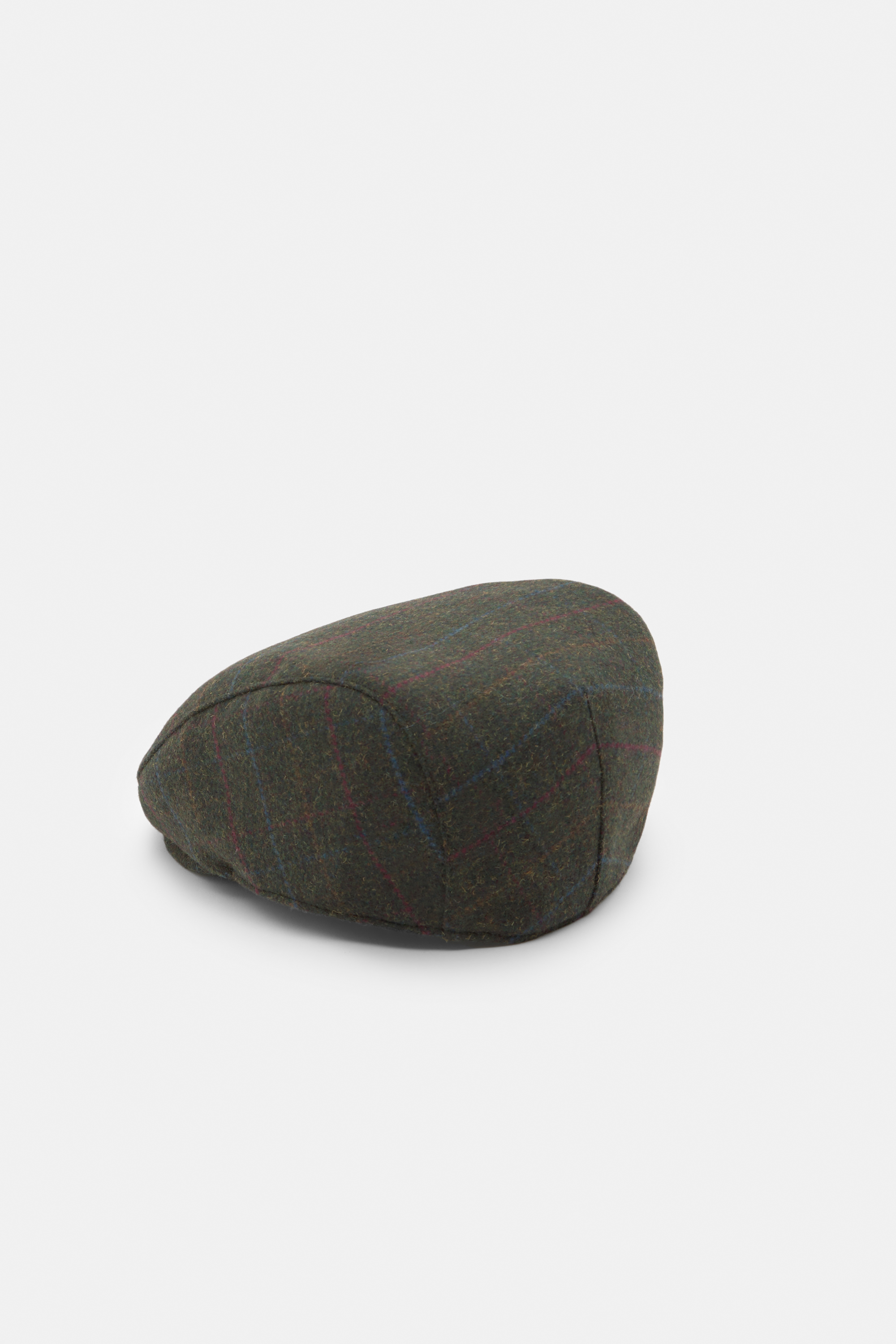 Checked beret