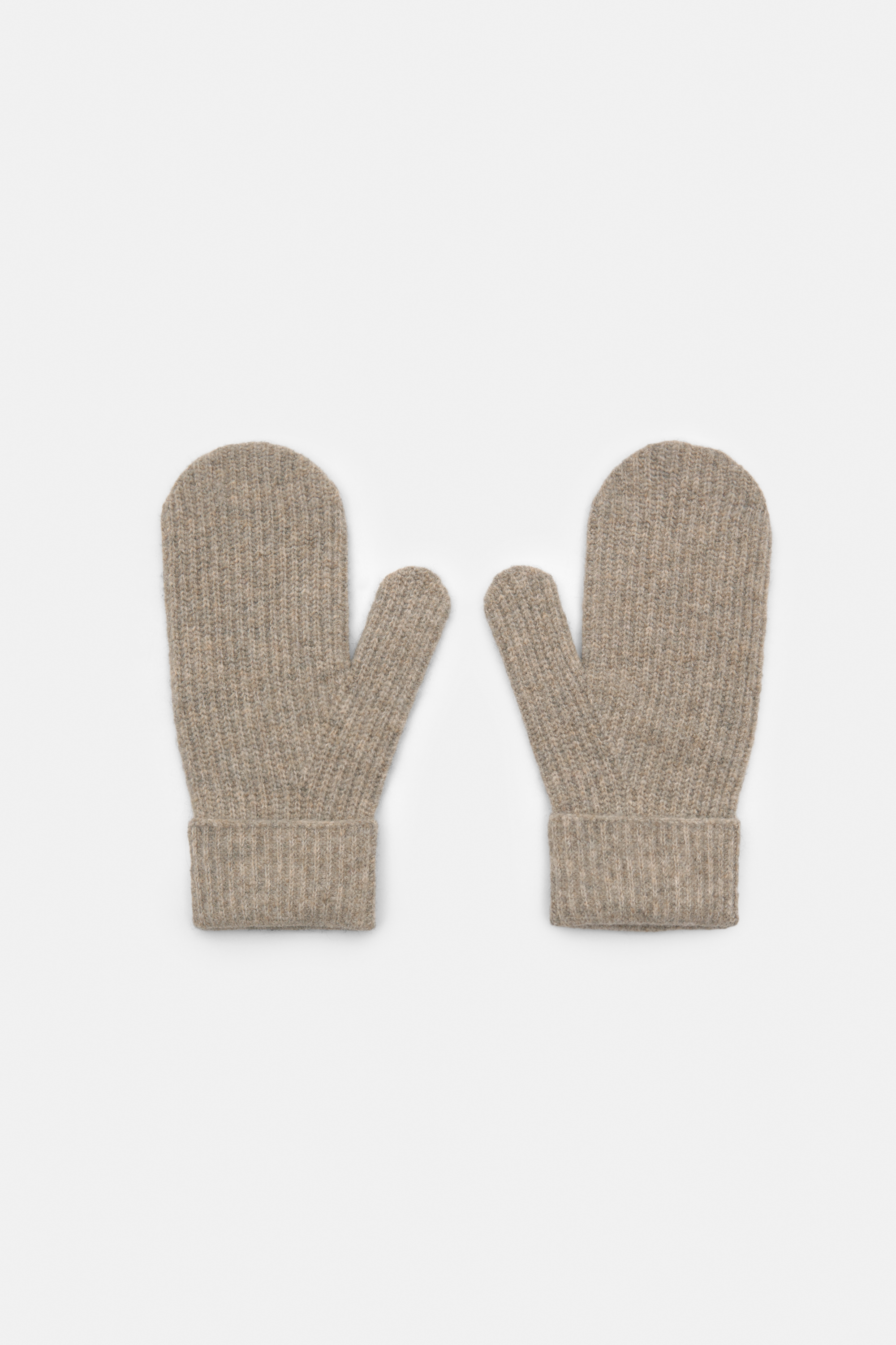 Knit mittens