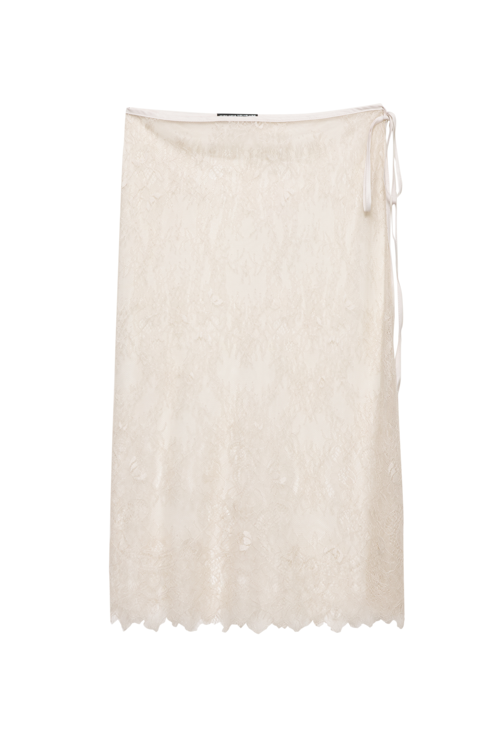 Jupe midi en dentelle