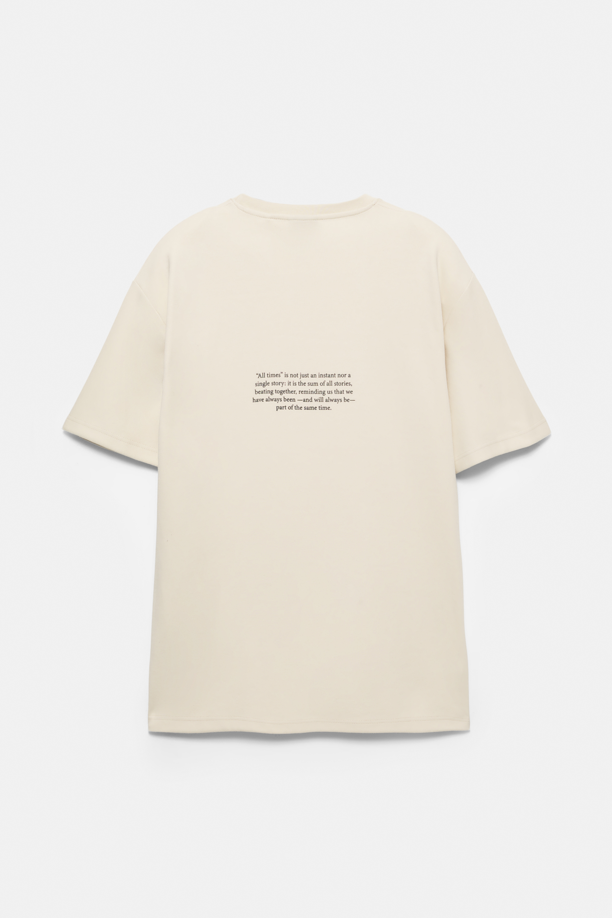 Interlock short sleeve sweatshirt