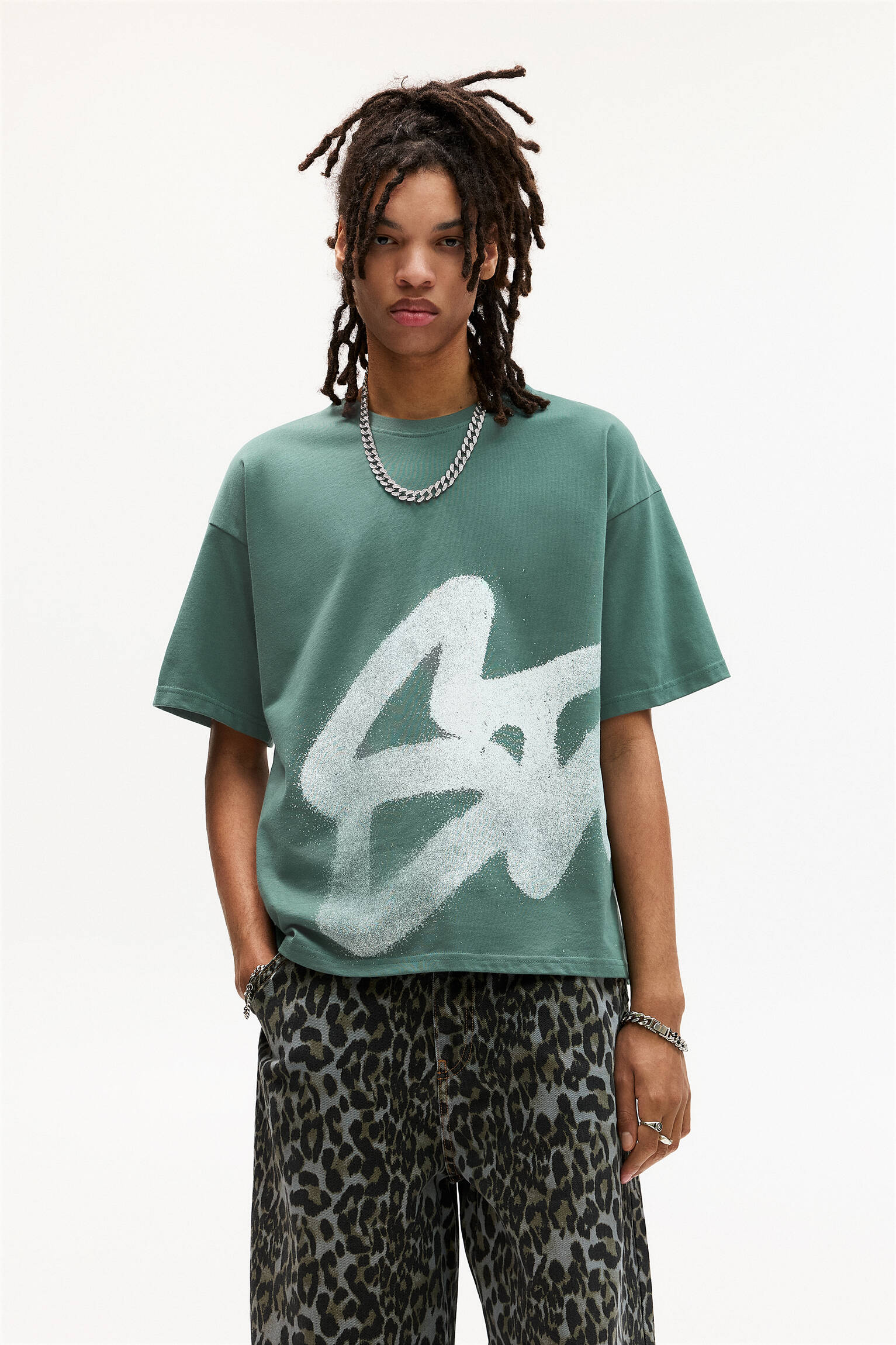 Short sleeve T-shirt with STWD graphic