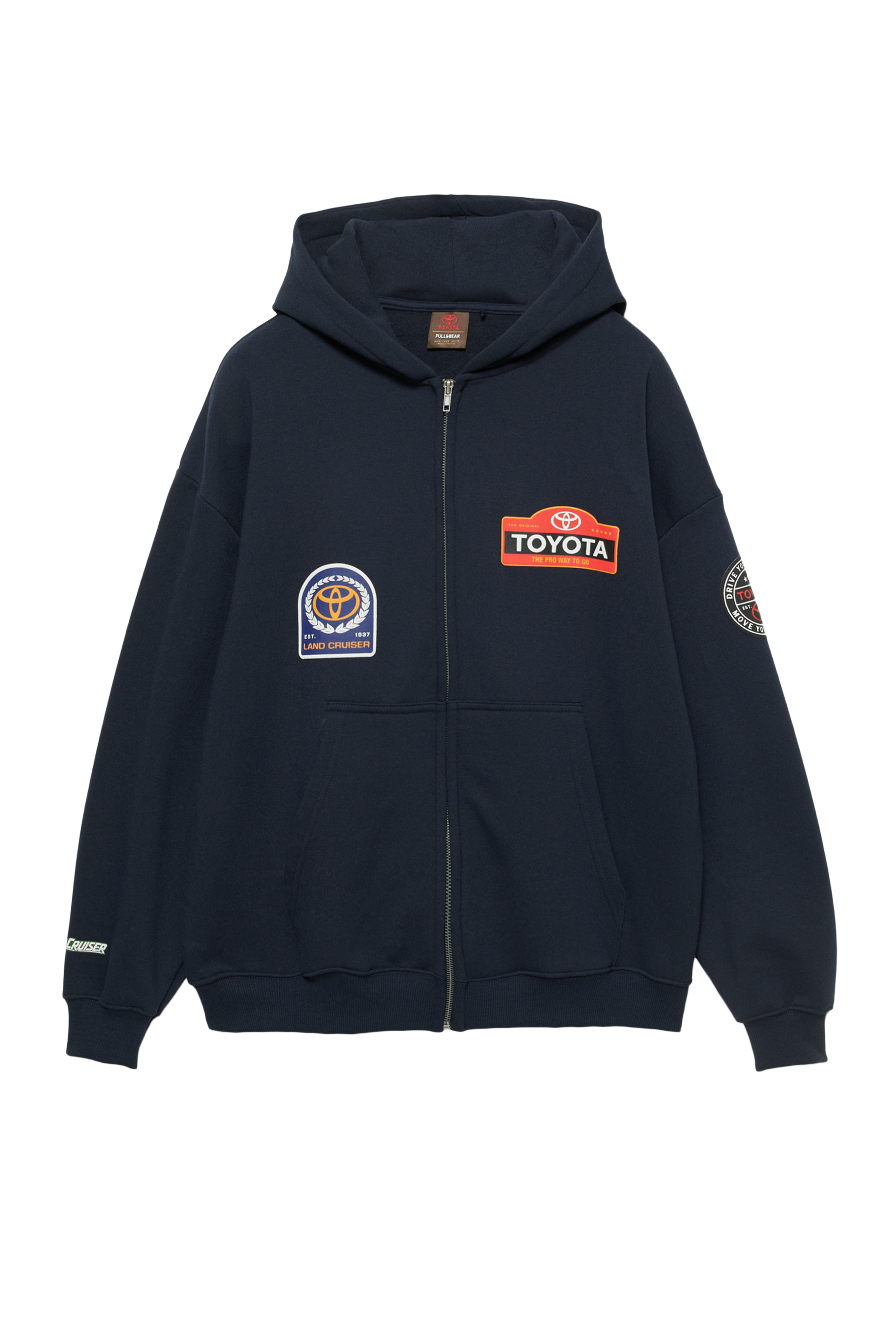 Hoodie ritsleting Toyota