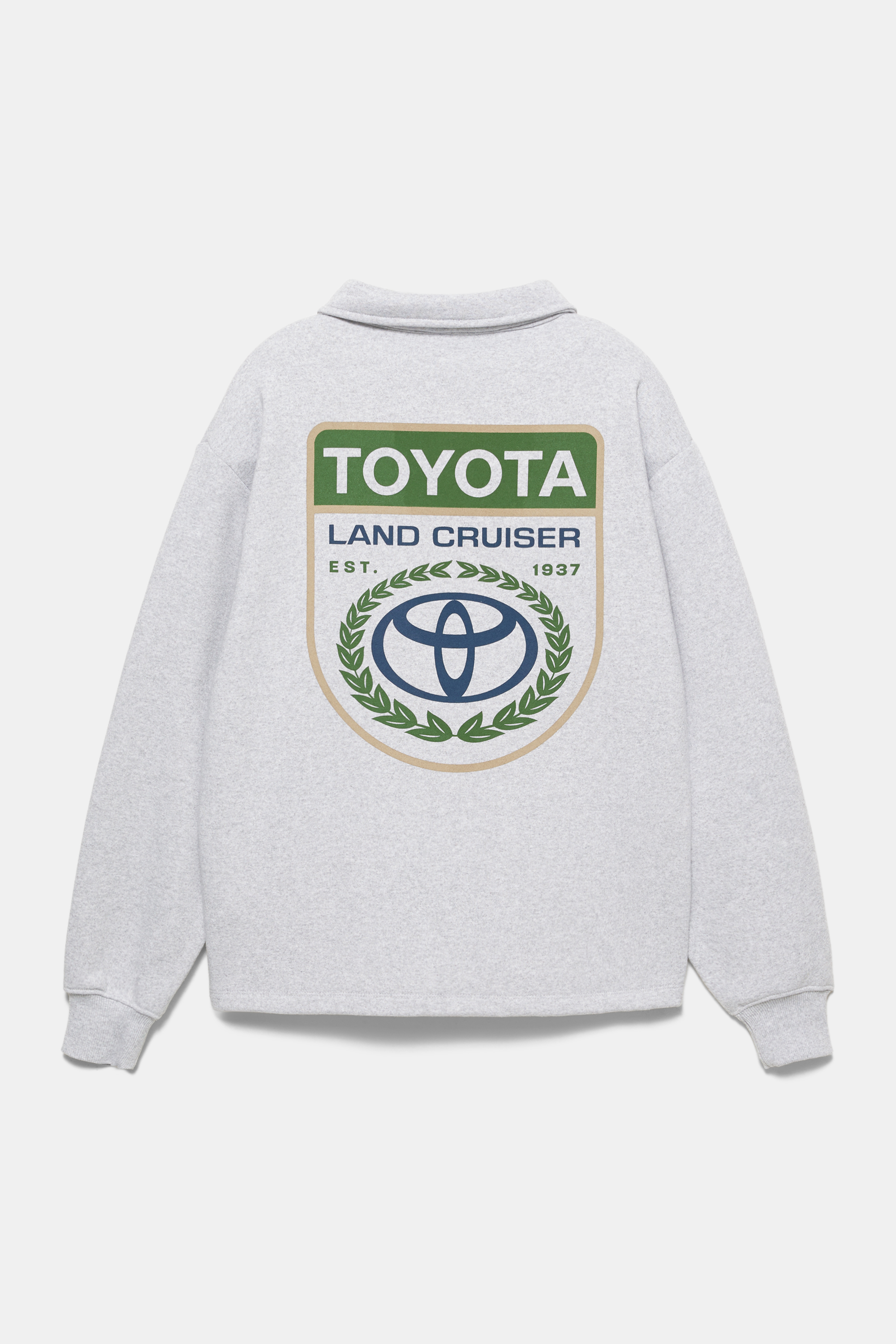 Sudadera Toyota cuello cremallera