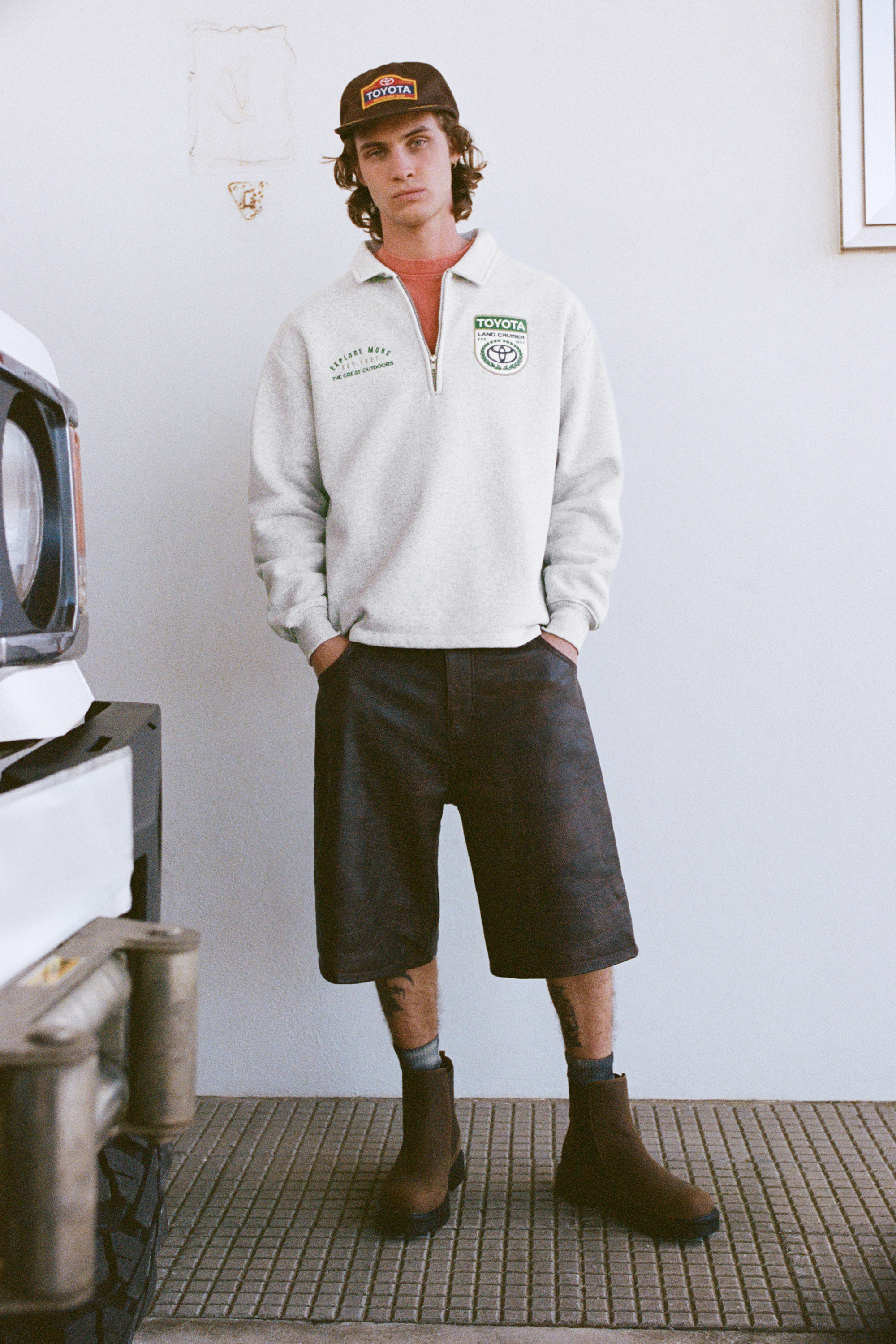 Toyota quarter-zip sweatshirt
