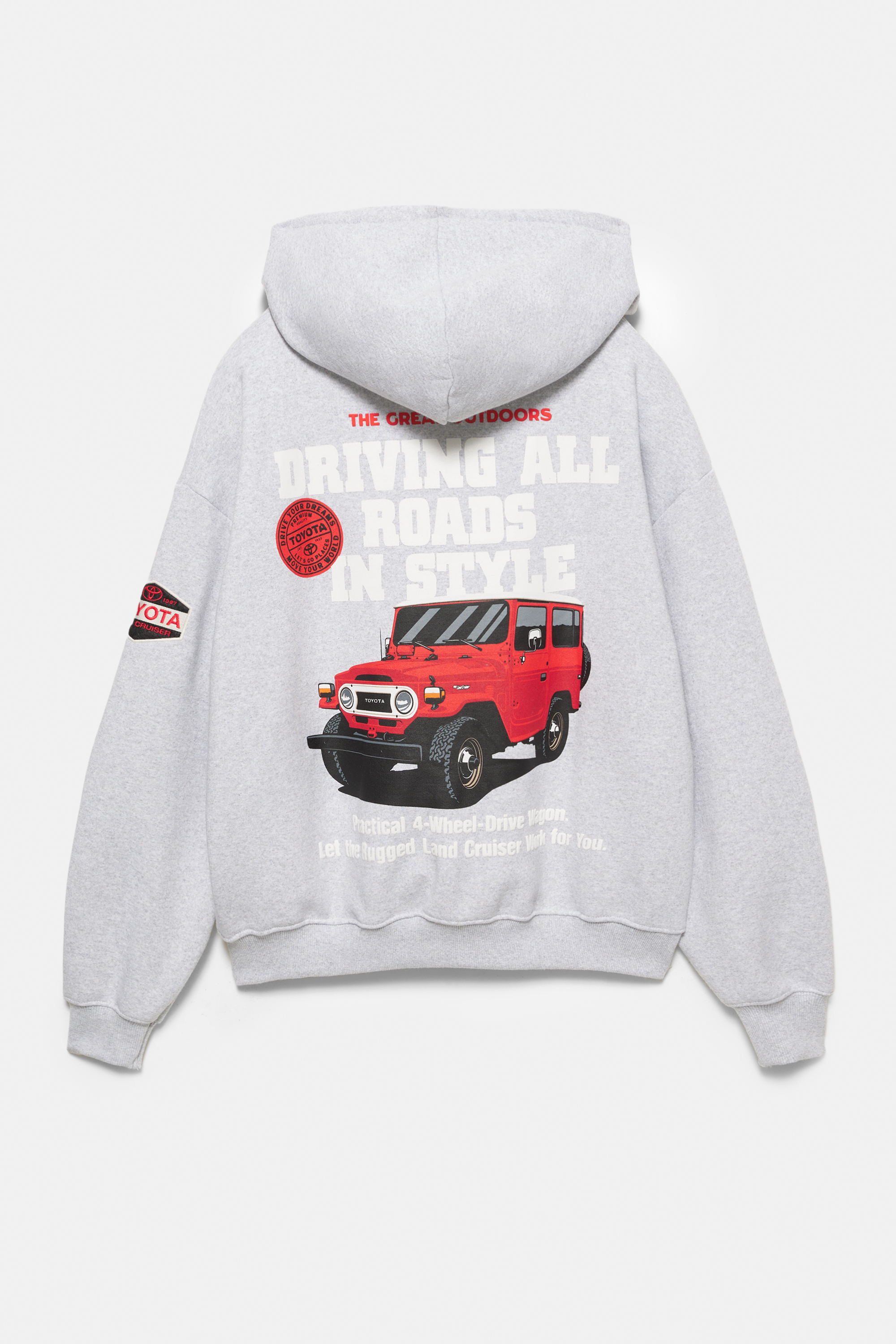 Toyota zipped hoodie